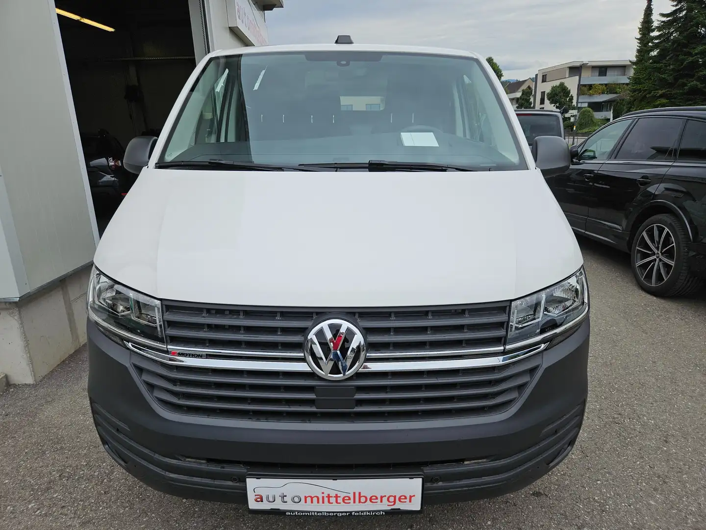 Volkswagen T6.1 Transporter Kasten 4MOTION Schaltgetriebe "AHV, PDC. hi.&vo." Blanc - 2