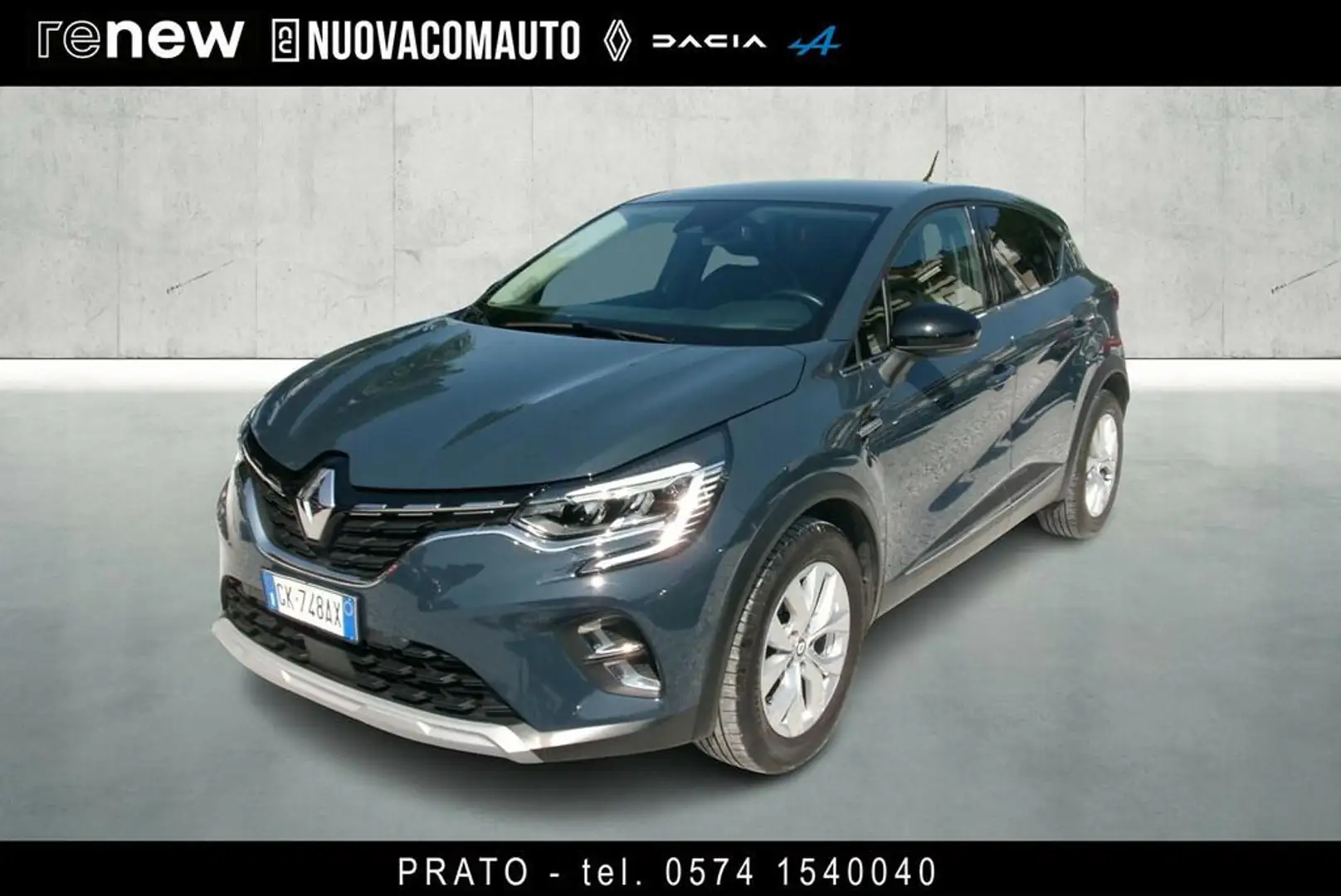 Renault Captur 1.0 tce Intens Gpl 100cv my21 Blu/Azzurro - 1