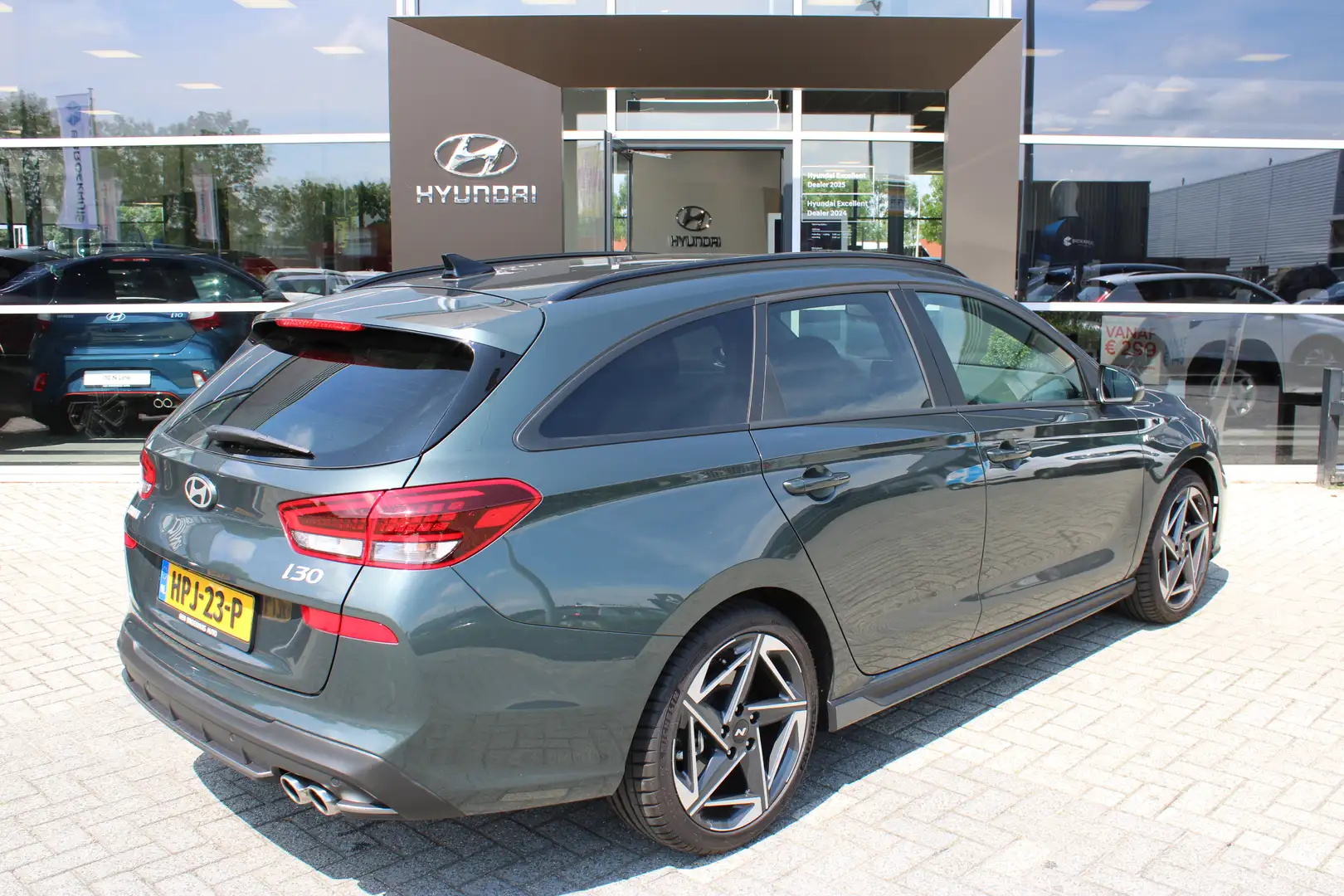 Hyundai i30 Wagon 1.5 T-GDi MHEV N Line | Adaptive cruise cont Groen - 2