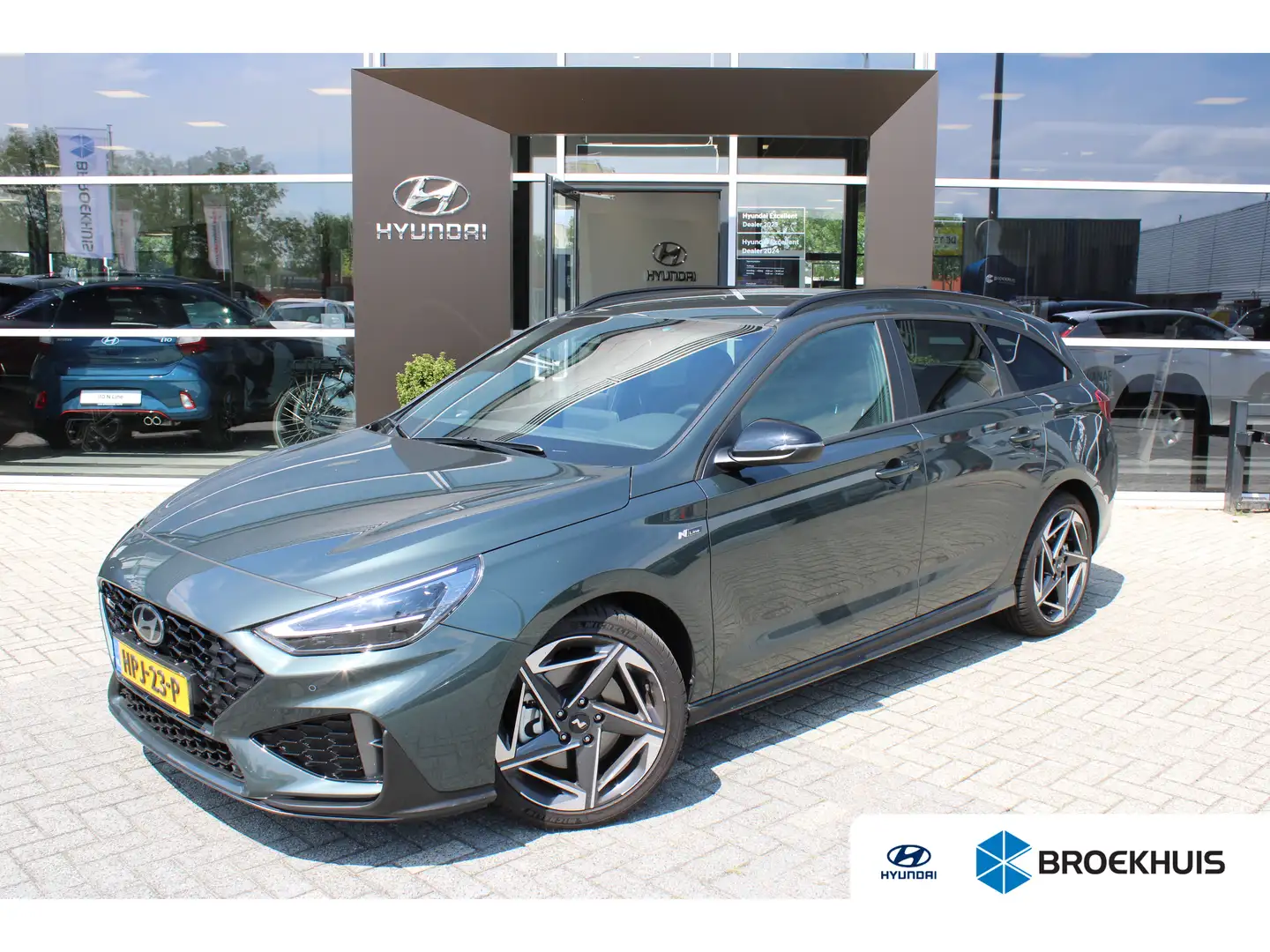 Hyundai i30 Wagon 1.5 T-GDi MHEV N Line | Adaptive cruise cont Groen - 1