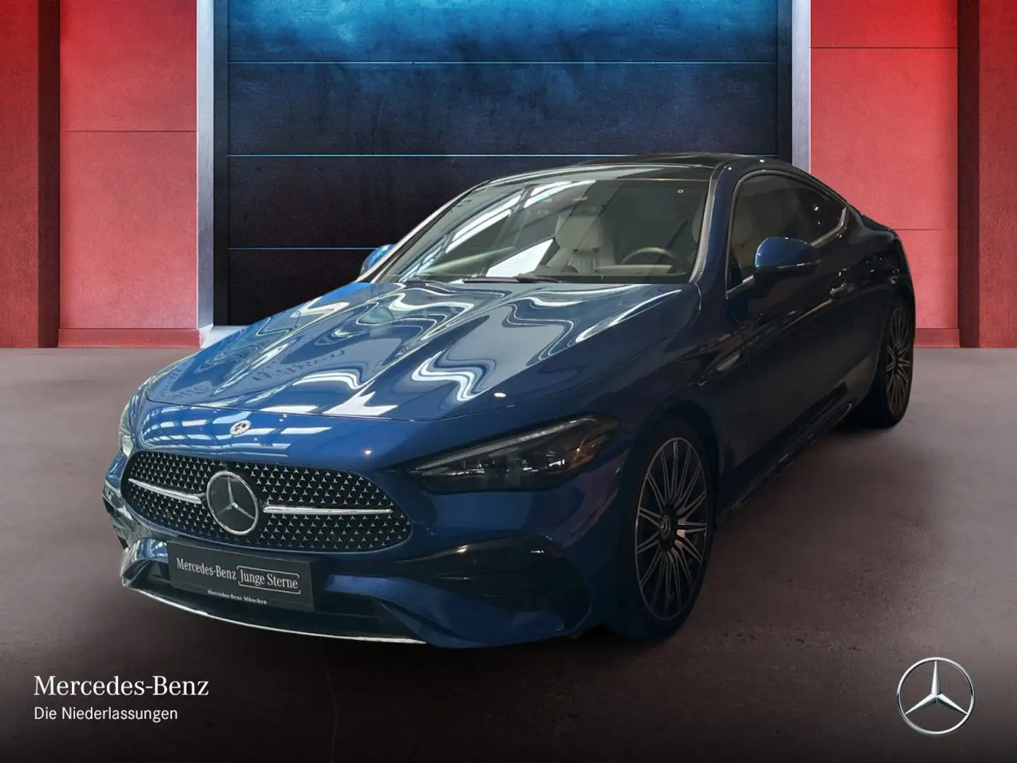Mercedes-Benz CLE 450 4M AMG+PANO+STHZG+BURMESTER+SITZKLIMA+9G Blau - 2
