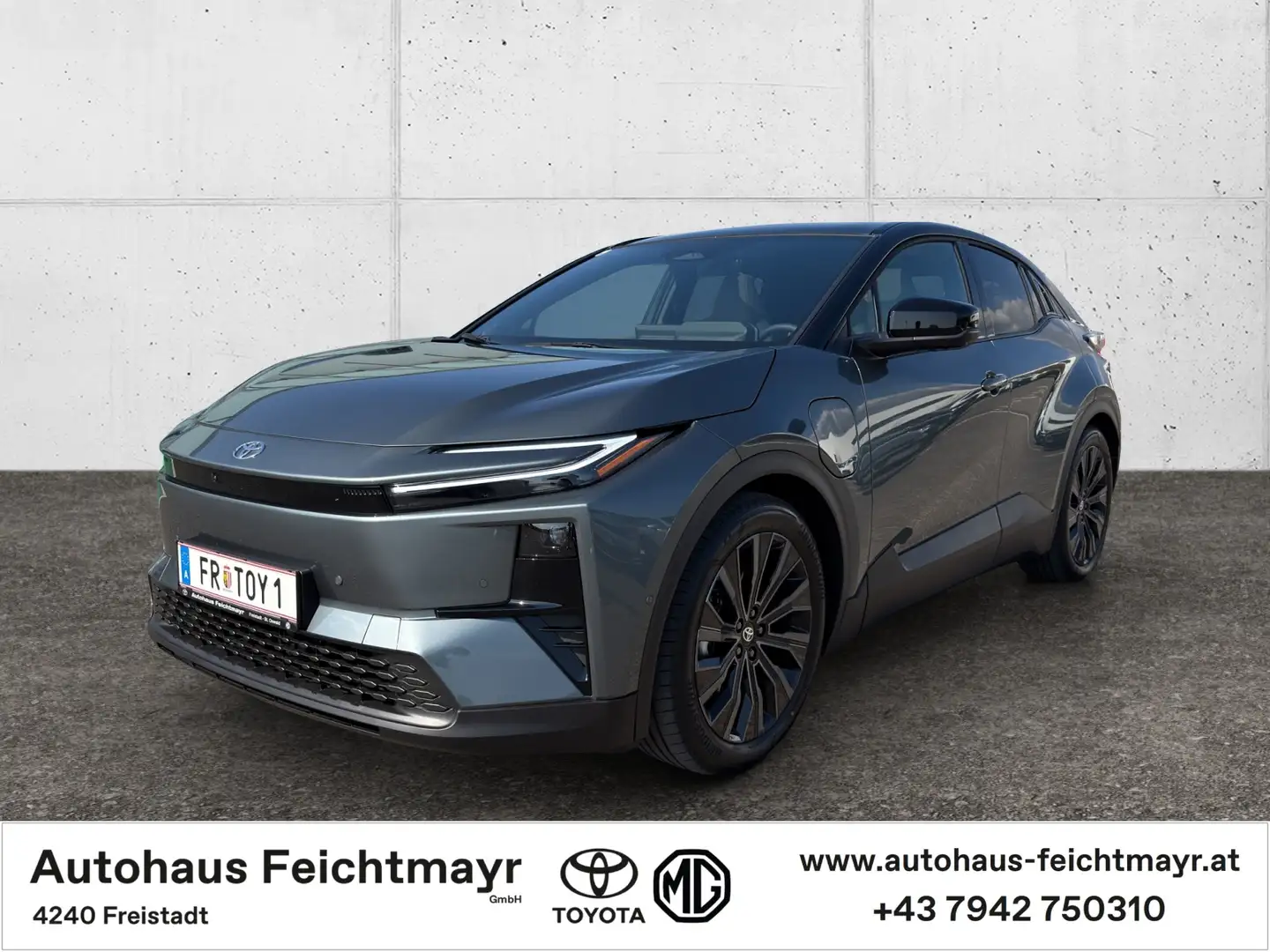 Toyota C-HR + Elektrik AWD Lounge - 501km Reichweite 5t. Grau - 1