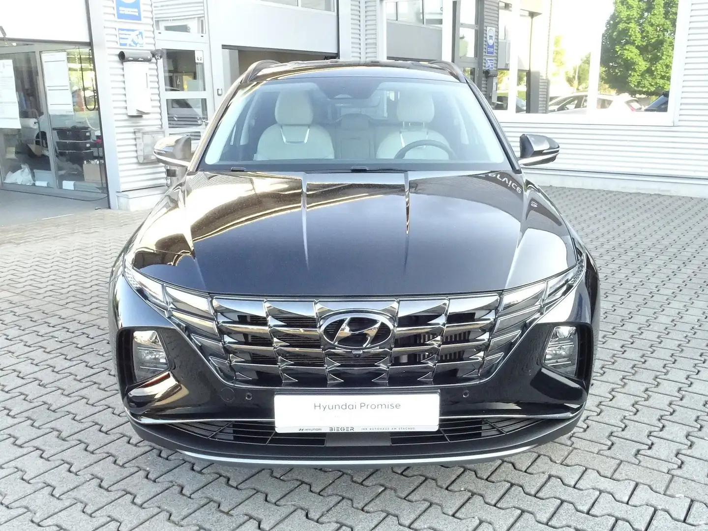 Hyundai TUCSON 1.6 T-GDi 48V-Hybrid 2WD DCT Prime ESC ASSI Navi Noir - 2