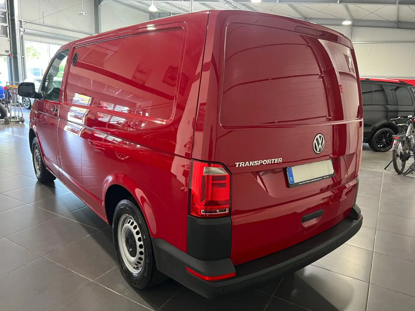 Volkswagen T6 Transporter T6 2.0 TDi Kasten **Klima*PDC*Bluetooth** Rot - 2