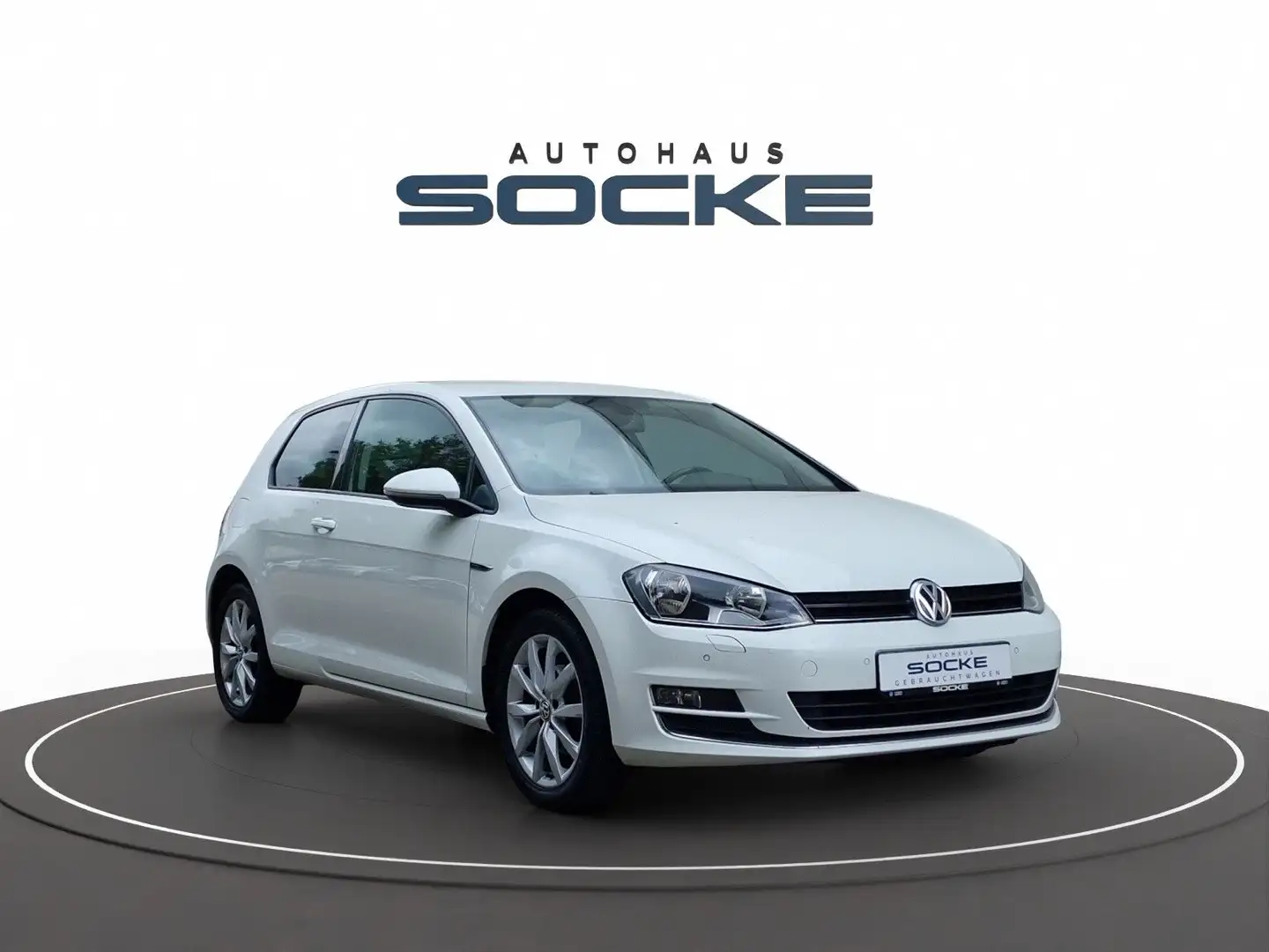 Volkswagen Golf VII 1.2 TSI LOUNGE Blanc - 2