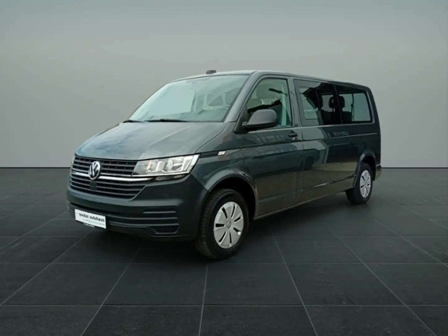 Volkswagen T6.1 Kombi LR DSG NAVI GRA KLIMA SHZ AHK lang FWD Argent - 2