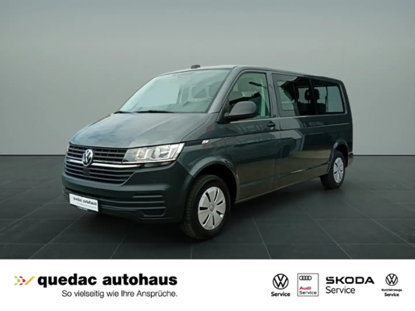 Volkswagen T6.1 Kombi LR DSG NAVI GRA KLIMA SHZ AHK lang FWD Argent - 1