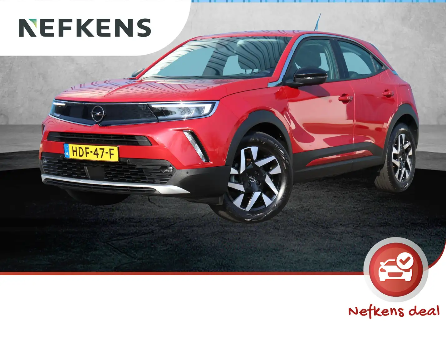 Opel Mokka 1.2 130PK Turbo Elegance | AUTOMAAT | Cruise Contr Rood - 1