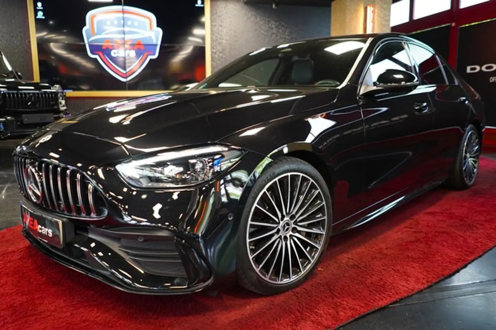 Mercedes-Benz C 300 d AMG PANO BURM LED TOTW DIST. 19° Black - 1
