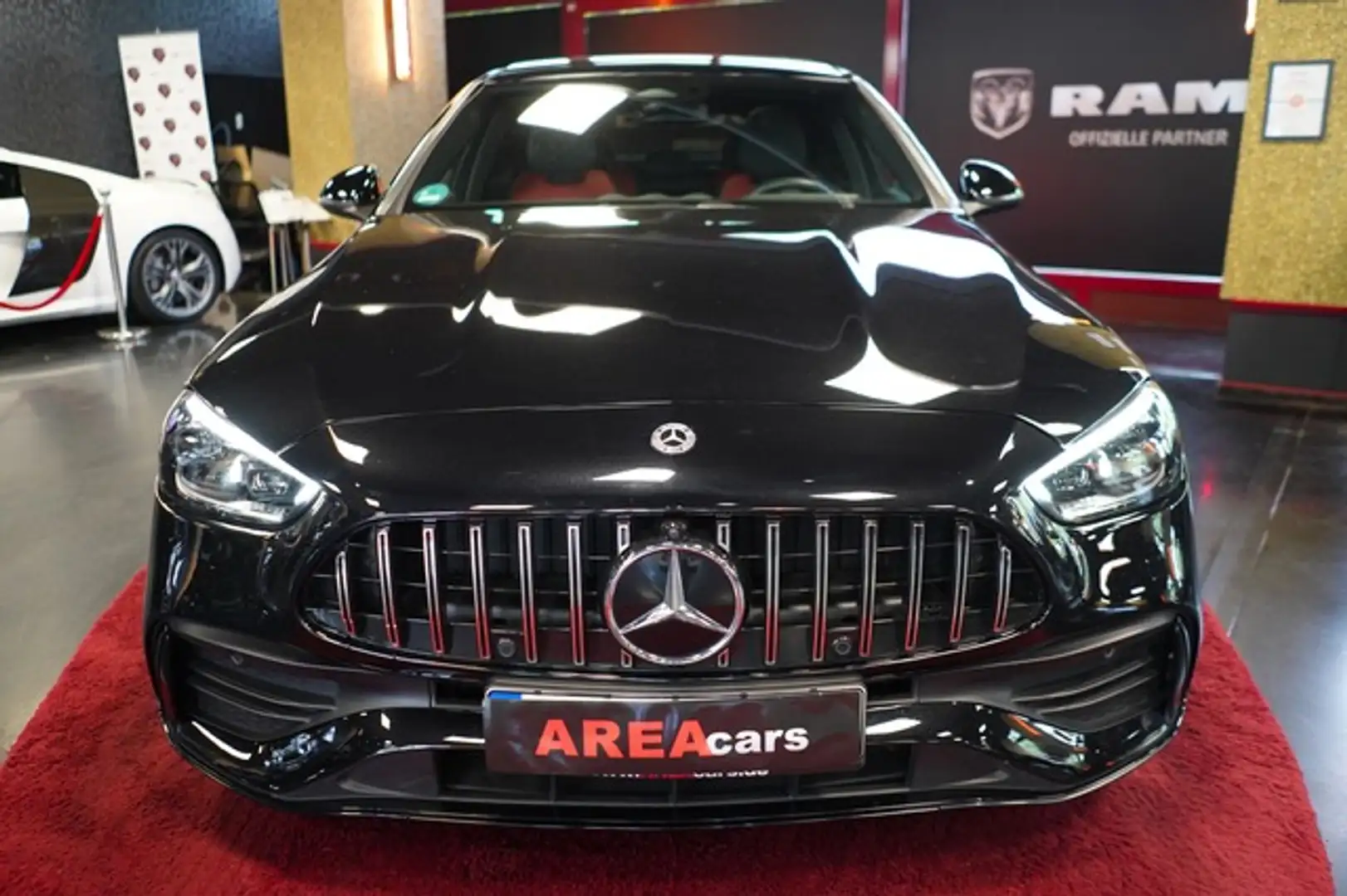 Mercedes-Benz C 300 d AMG PANO BURM LED TOTW DIST. 19° Black - 2