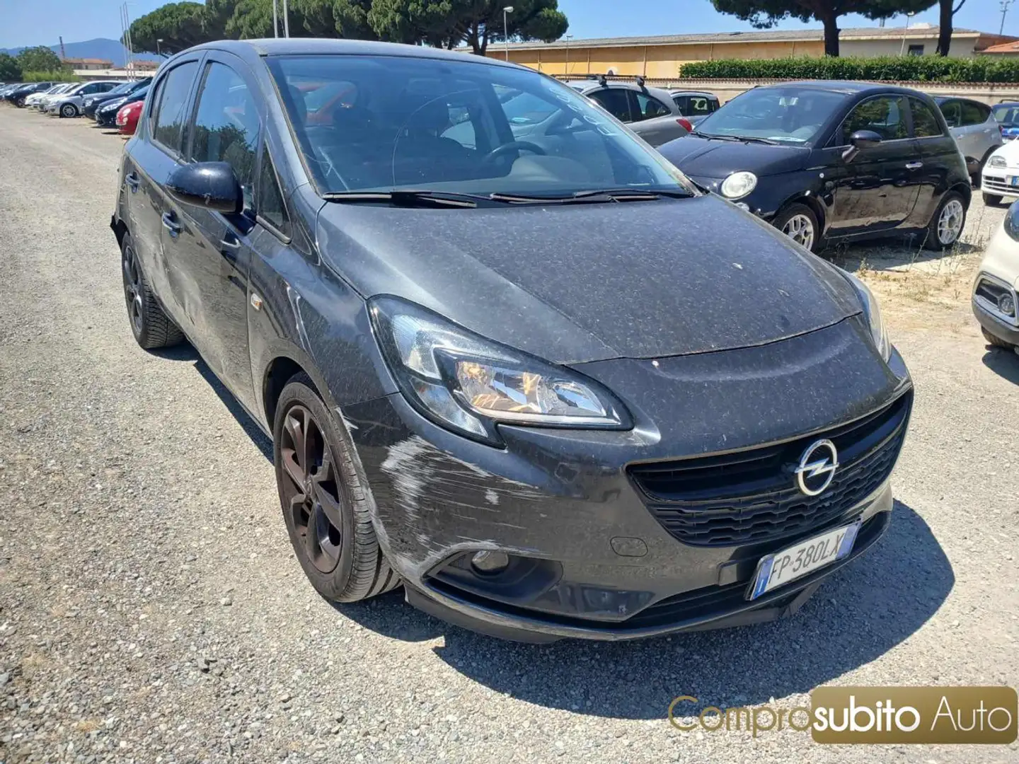 Opel Corsa 1.4 5 porte Black Edition Grigio - 2