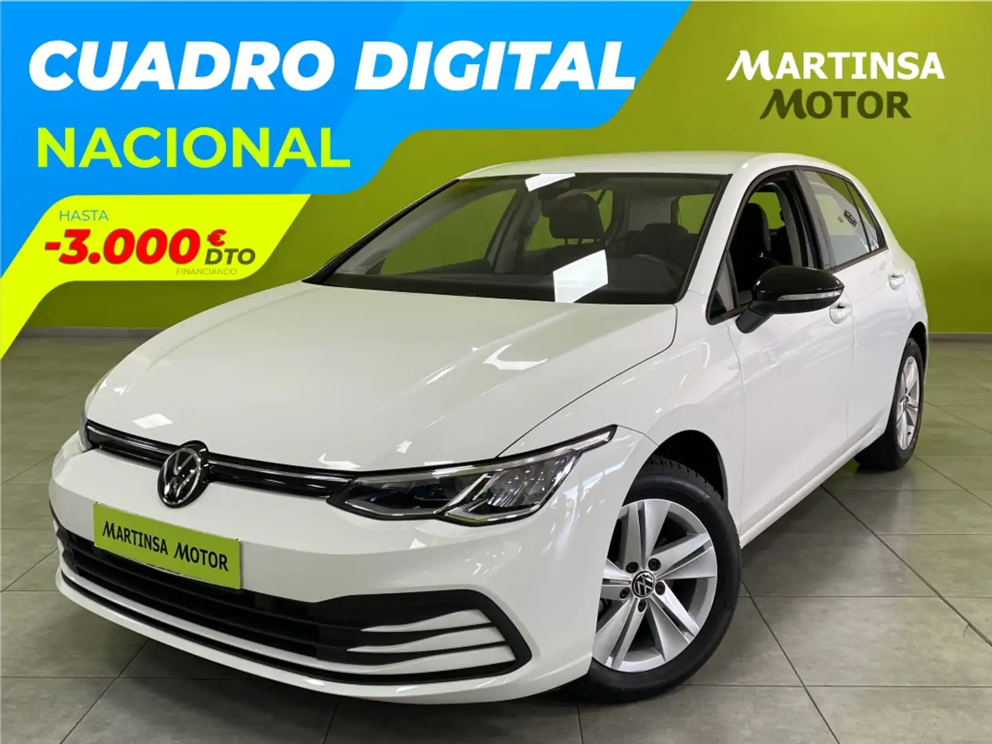 Volkswagen Golf 2.0TDI 85kW Blanc - 1