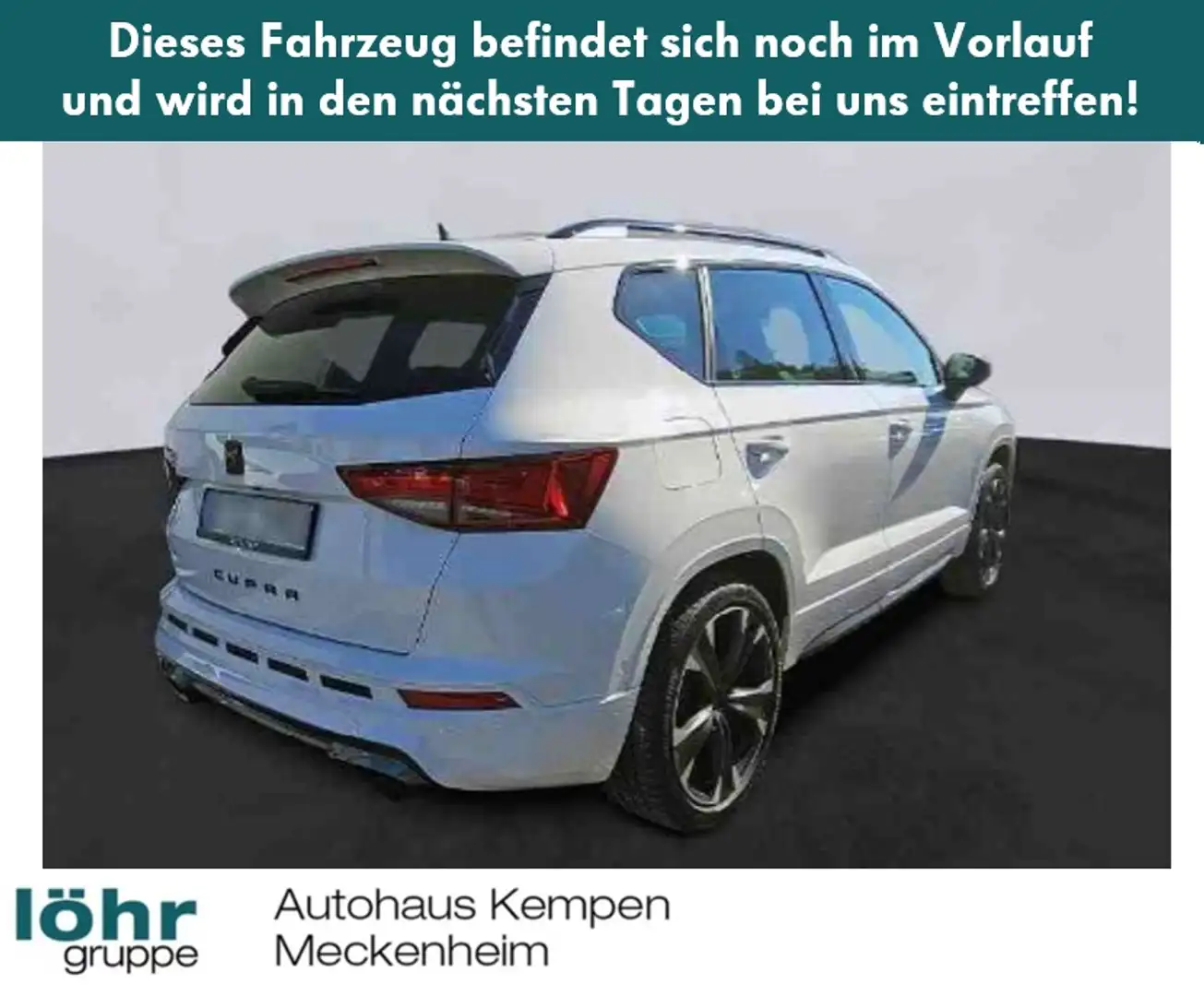 CUPRA Ateca VZ 2.0 TSI 4Drive 360°Cam Navi+VC ACC PCC PDC L... Weiß - 2