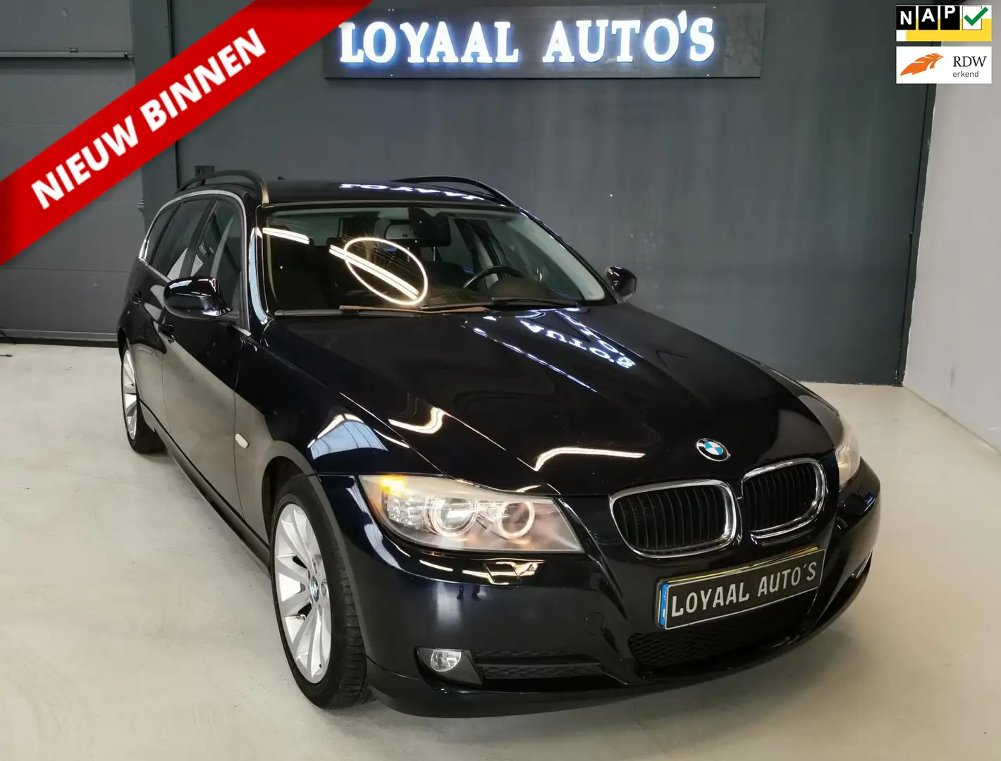 BMW 316 3-serie Touring 316i Business Line | NAVI | AIRCO Bleu - 1