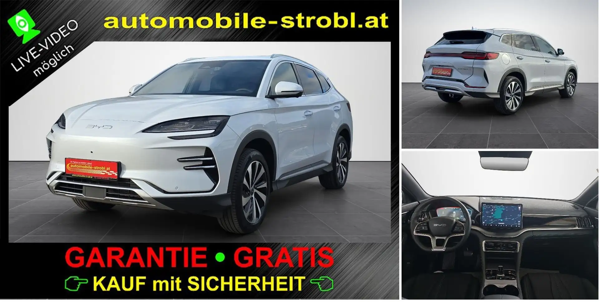 BYD Seal U EV Comfort Pano Virt.C LED Werksgarantie Weiß - 1