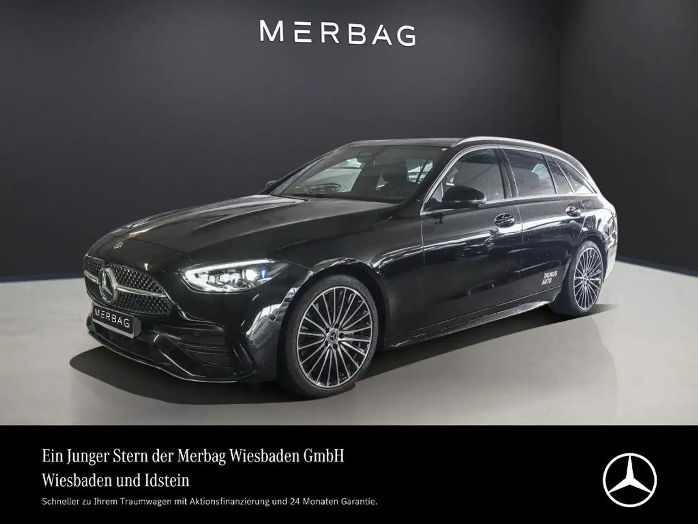 Mercedes-Benz C 180 T AMG-LINE PANORAMA DIGITAL-LIGHT SOUND Noir - 1