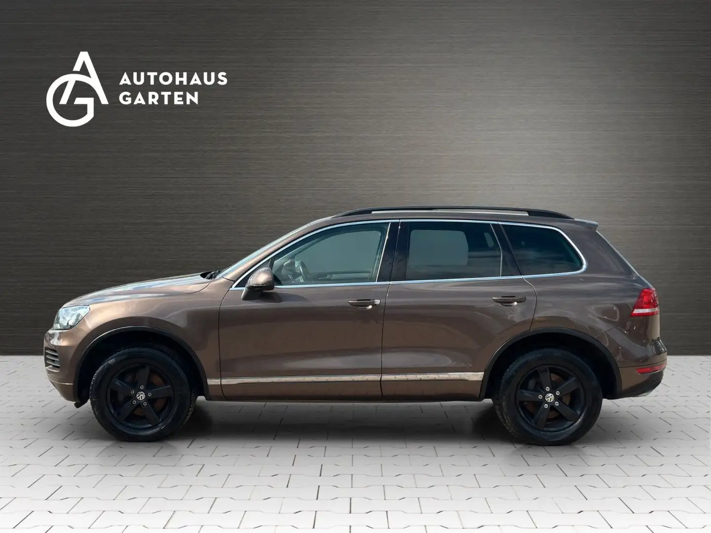 Volkswagen Touareg V6 TDI Xenon Leder Navi Automatik AHK Marrón - 2
