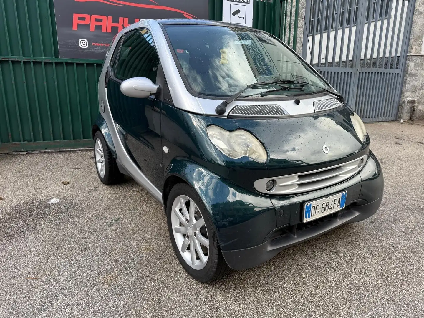 smart forTwo fortwo 800 coupé grandstyle cdi Verde - 2