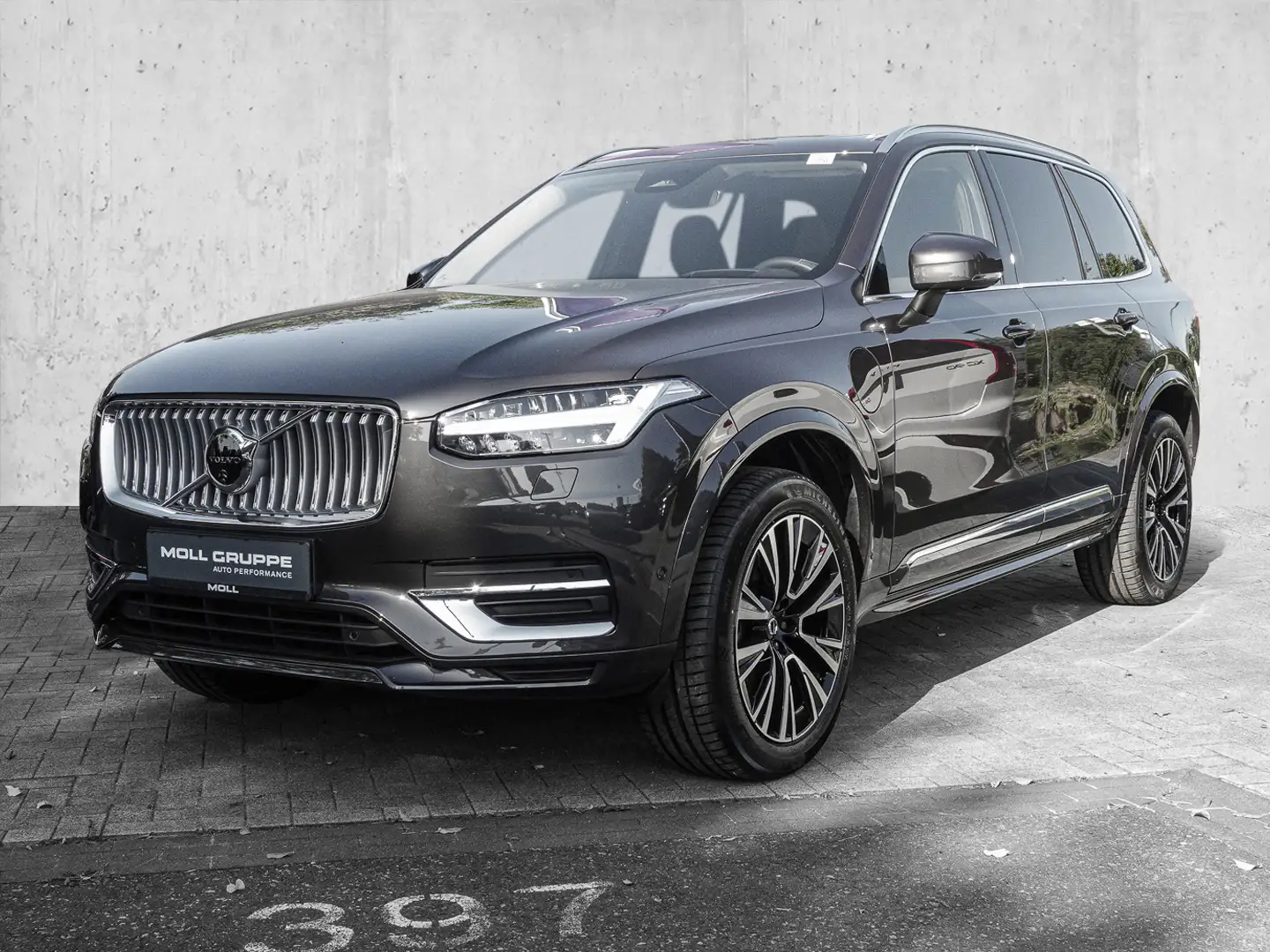 Volvo XC90 T8 AWD Plus Bright MATRIX ACC AUT DYNLICHT Grau - 2