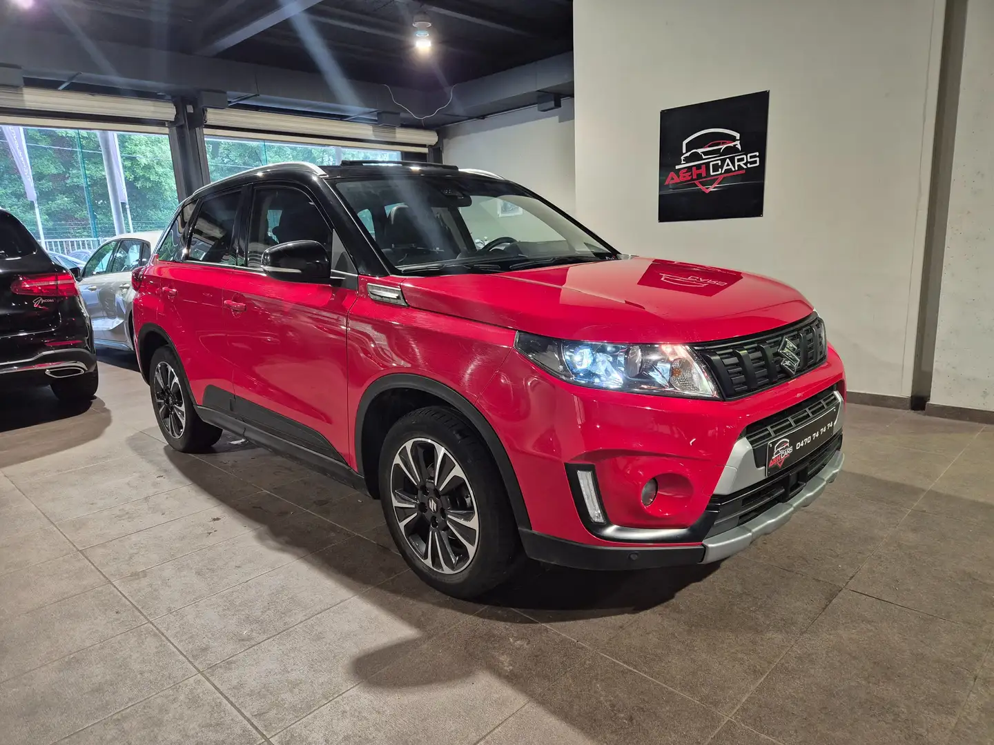 Suzuki Vitara 1.4 Turbo Boosterjet 4WD GLX ALL GRIP Rood - 1