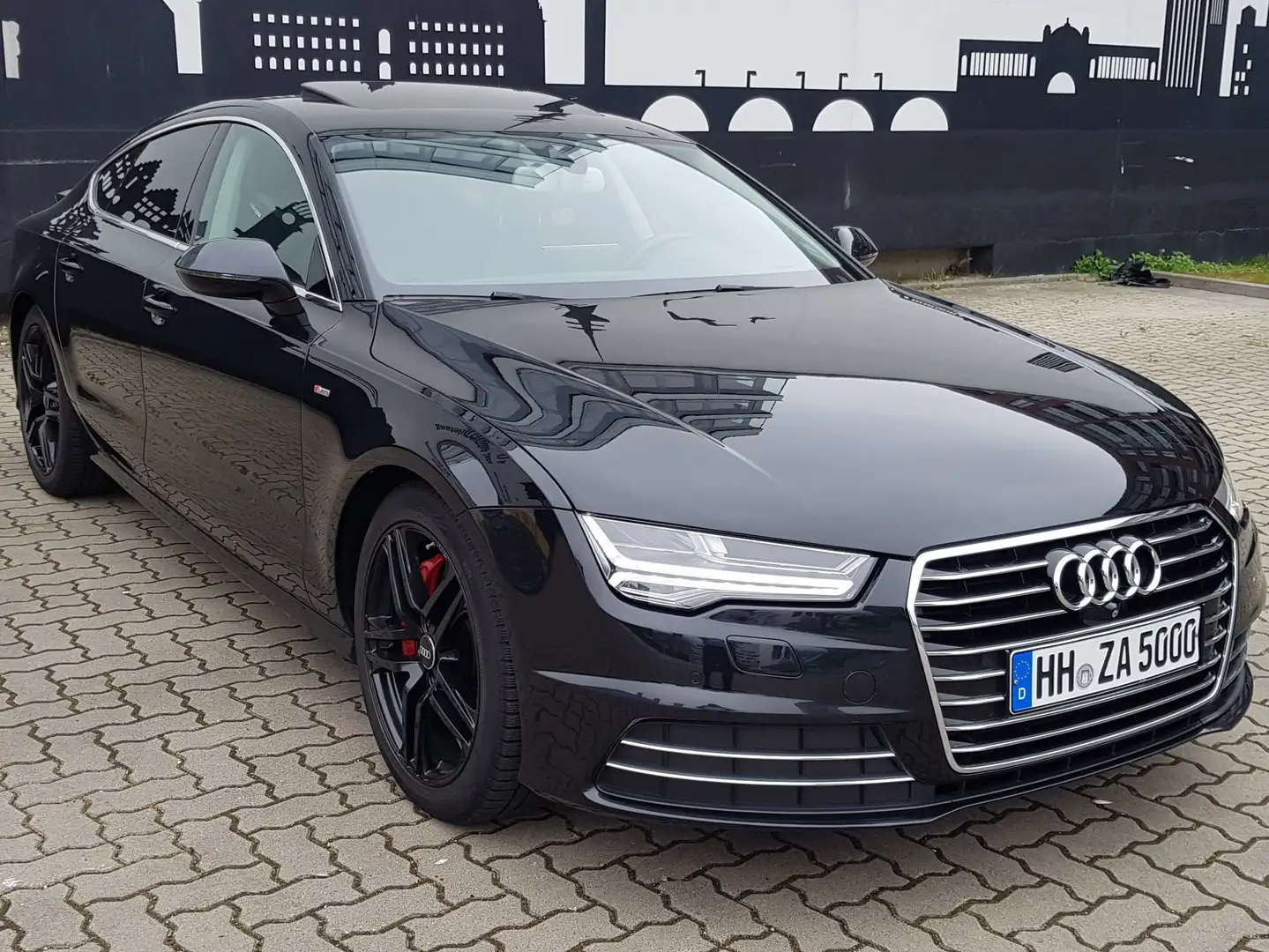 Audi A7 A7 Sportback Diesel 3.0 TDI quattro tiptronic VOLL Schwarz - 2