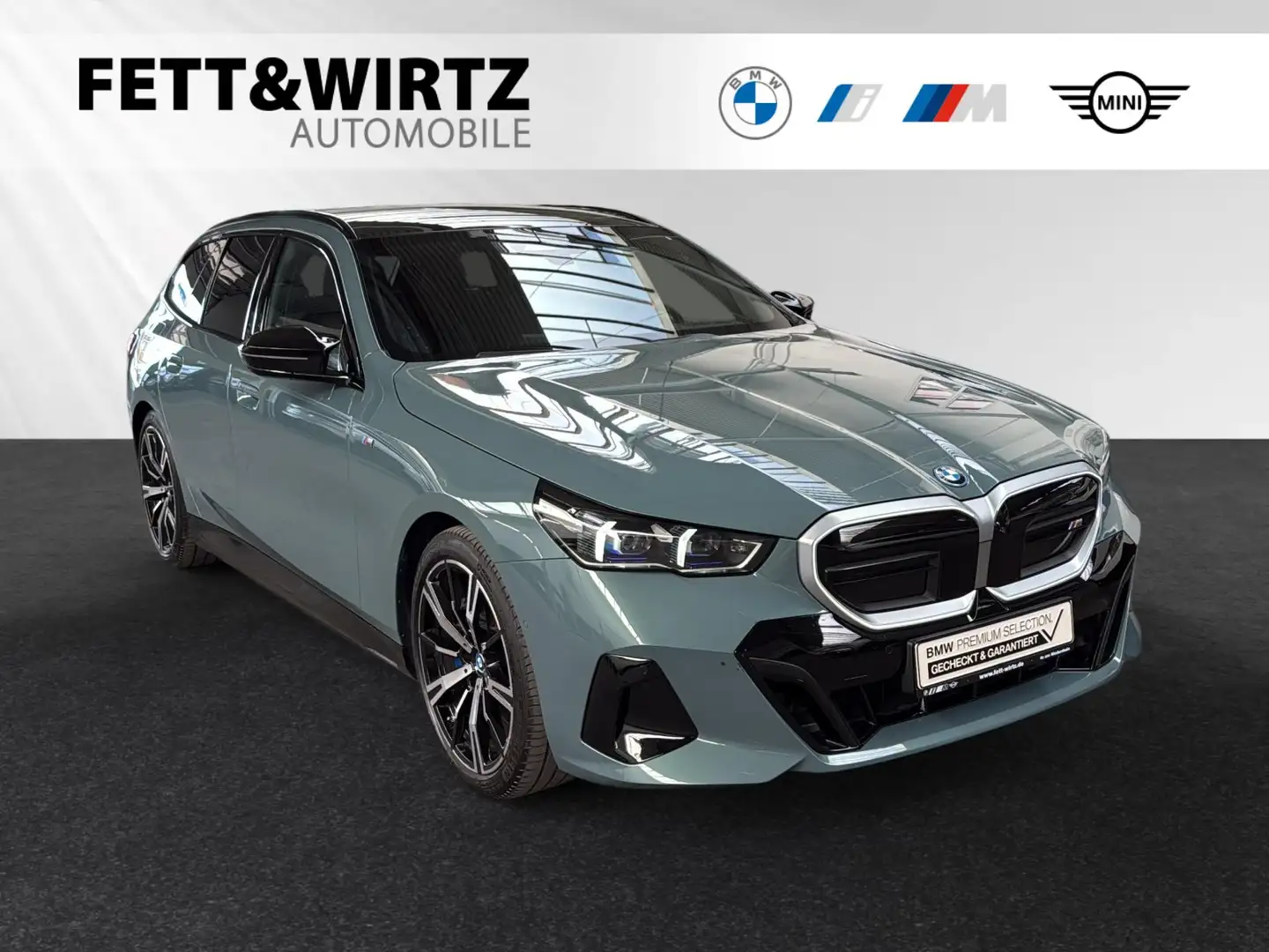 BMW i5 M60 xDrive Touring LR 755,- br.o.Anz.42 Mon. / 5' Grün - 1