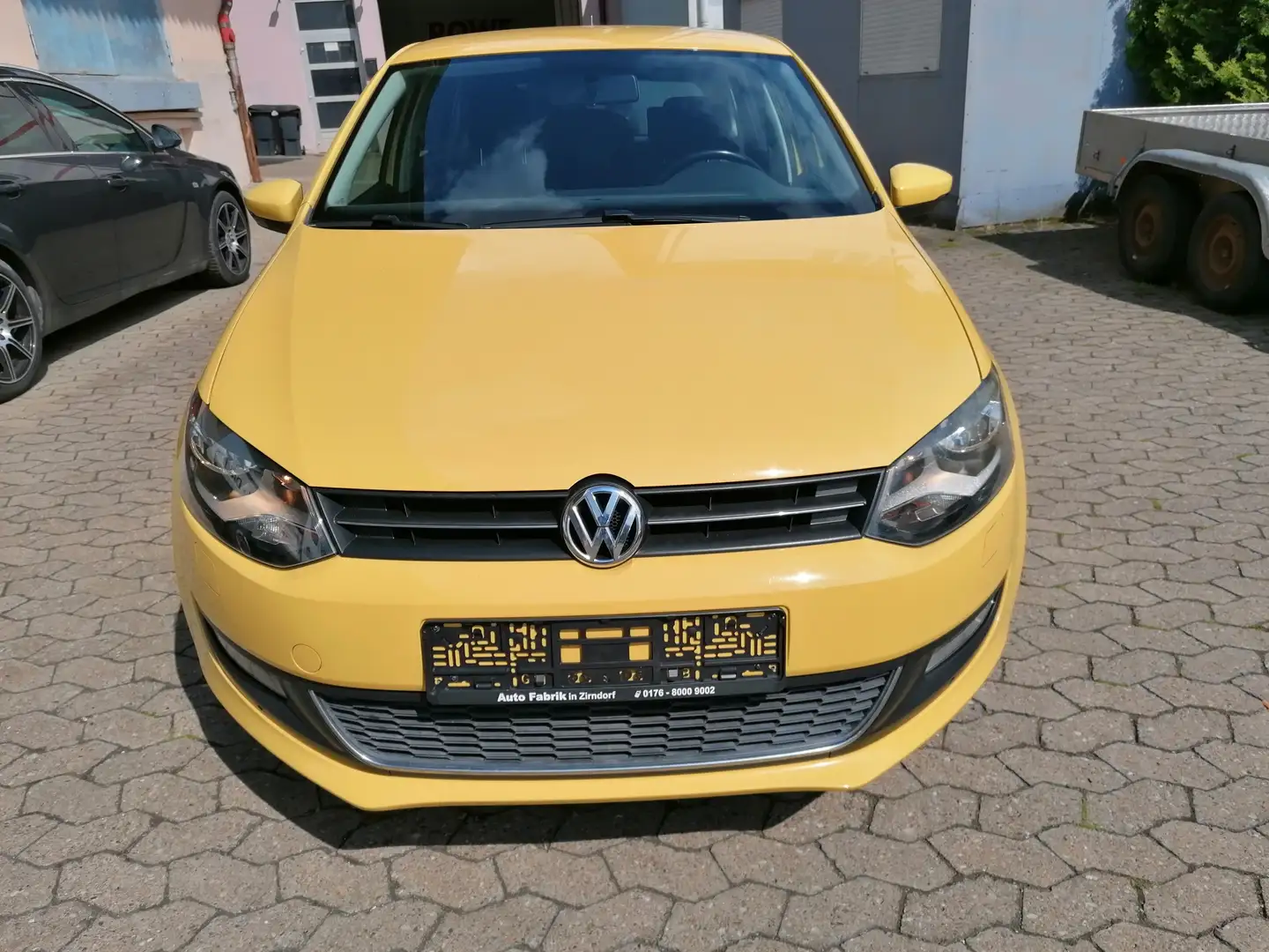 Volkswagen Polo 1.4 Highline / Euro 5 / 2-Hand / 8x Alu Sárga - 1