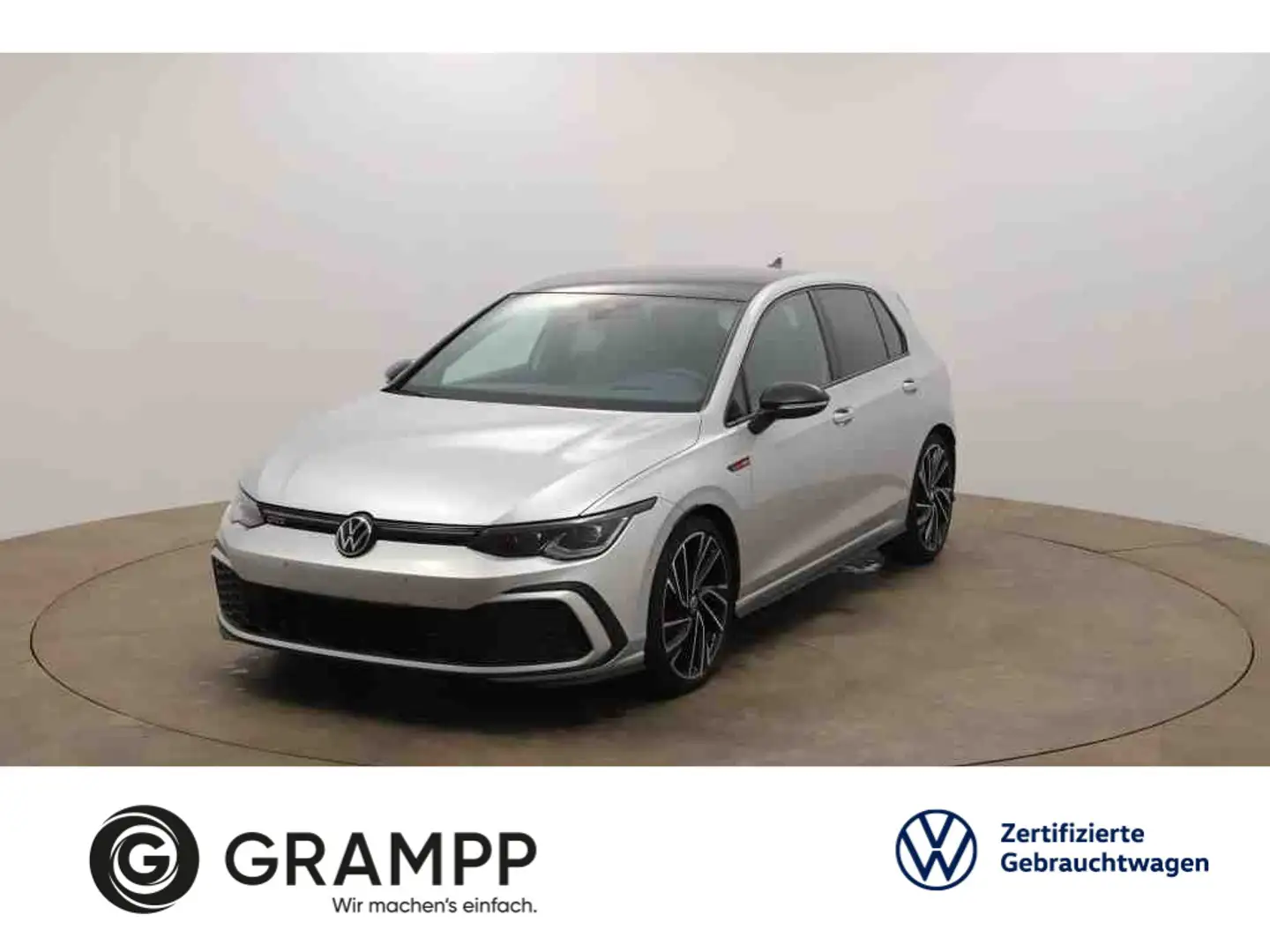 Volkswagen Golf GTI +BLACK STYLE+DCC+PANO+STDHZG+HUD+MEMORY Silber - 1