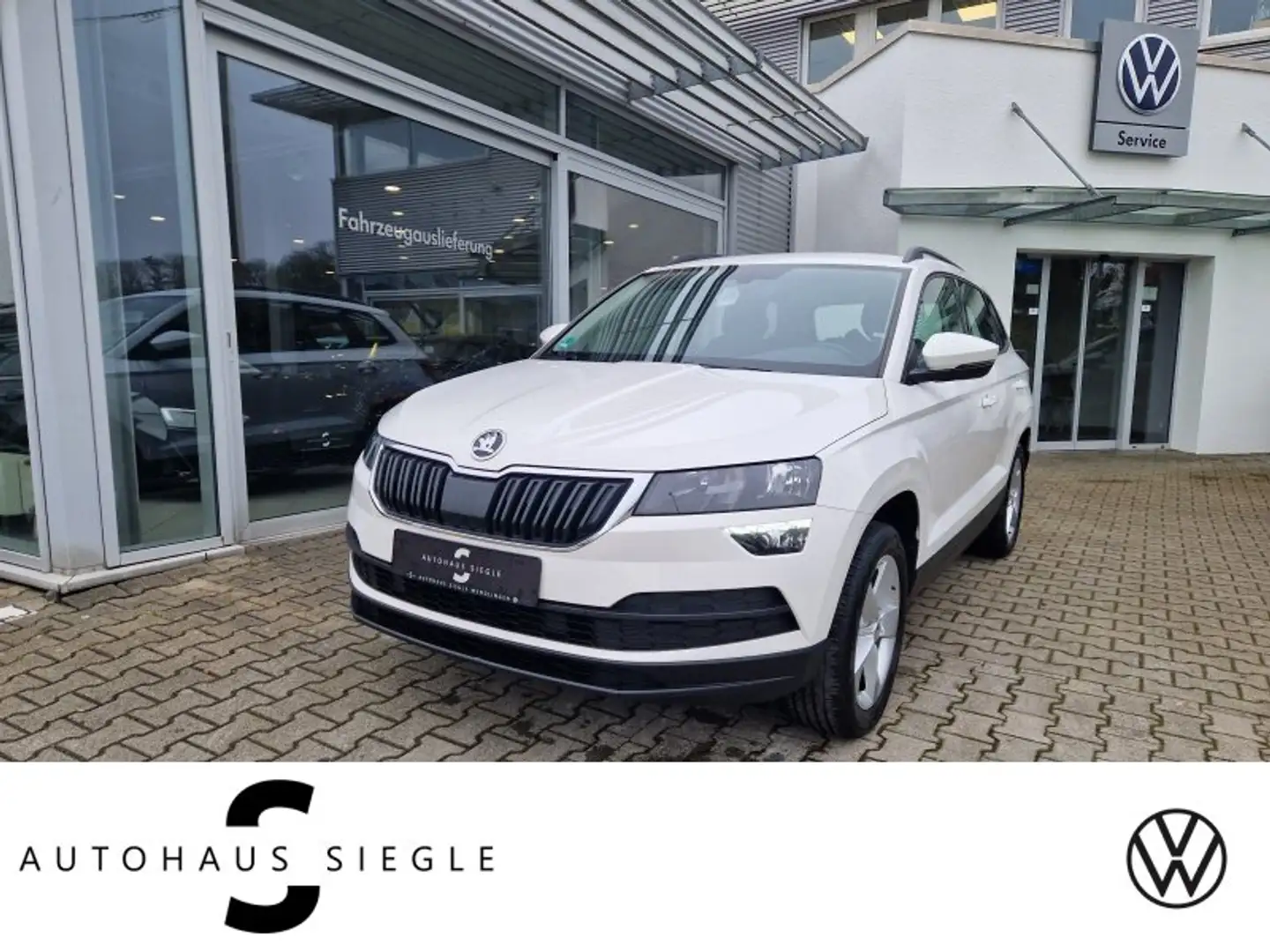 Skoda Karoq 1.0 TSI Ambition Tempomat Parktronic Sitzheizung A Bianco - 1