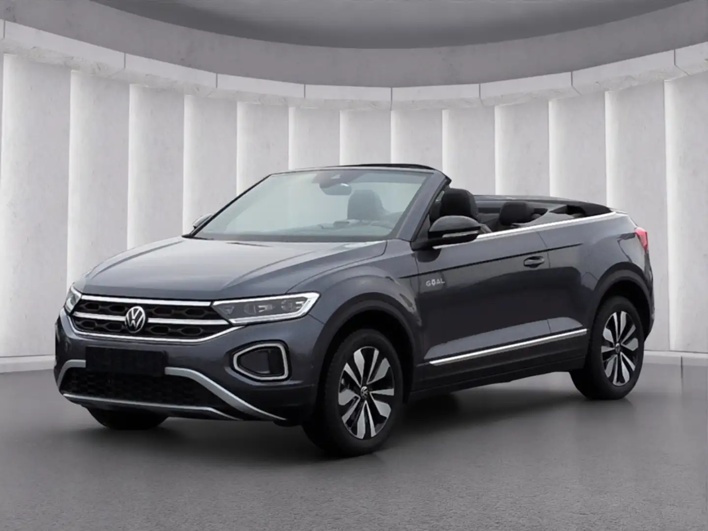 Volkswagen T-Roc Cabrio GOAL 1.0TSI*LED+ ACC R-Kam Navi SHZ Grau - 2