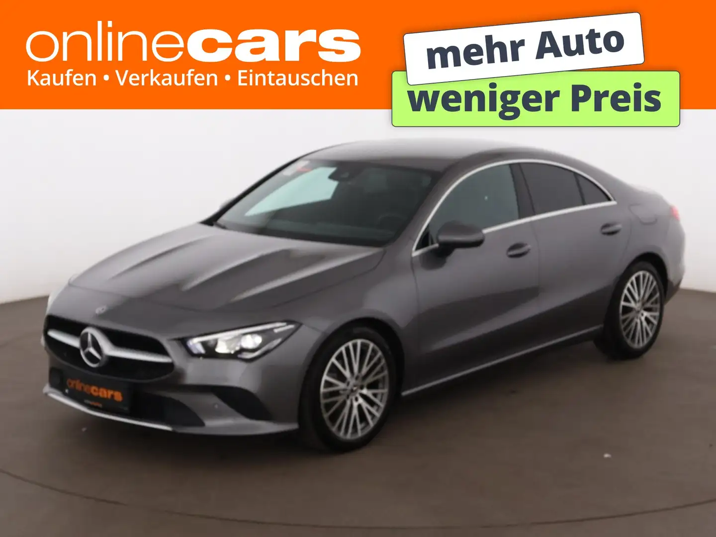Mercedes-Benz CLA 180 Progressive LED LEDER NAVI R-CAM ASSIST Grau - 1