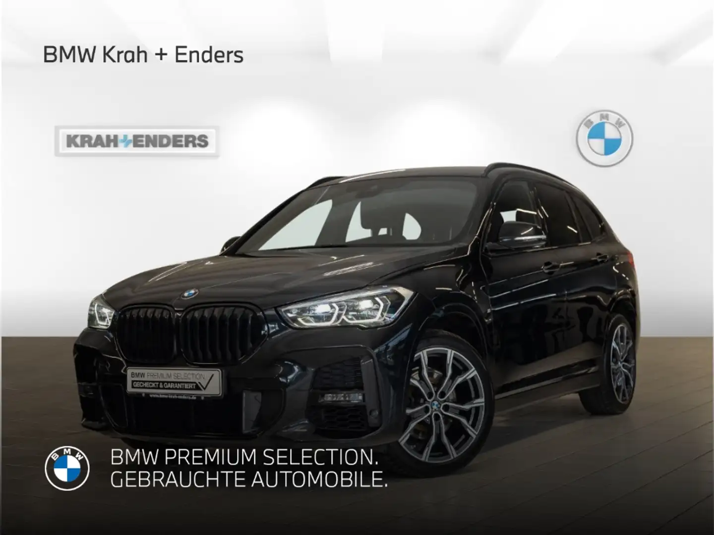BMW X1 xDrive20dMSport+Navi+RFK+Leder+HUD+LED+PDCv+h Schwarz - 1