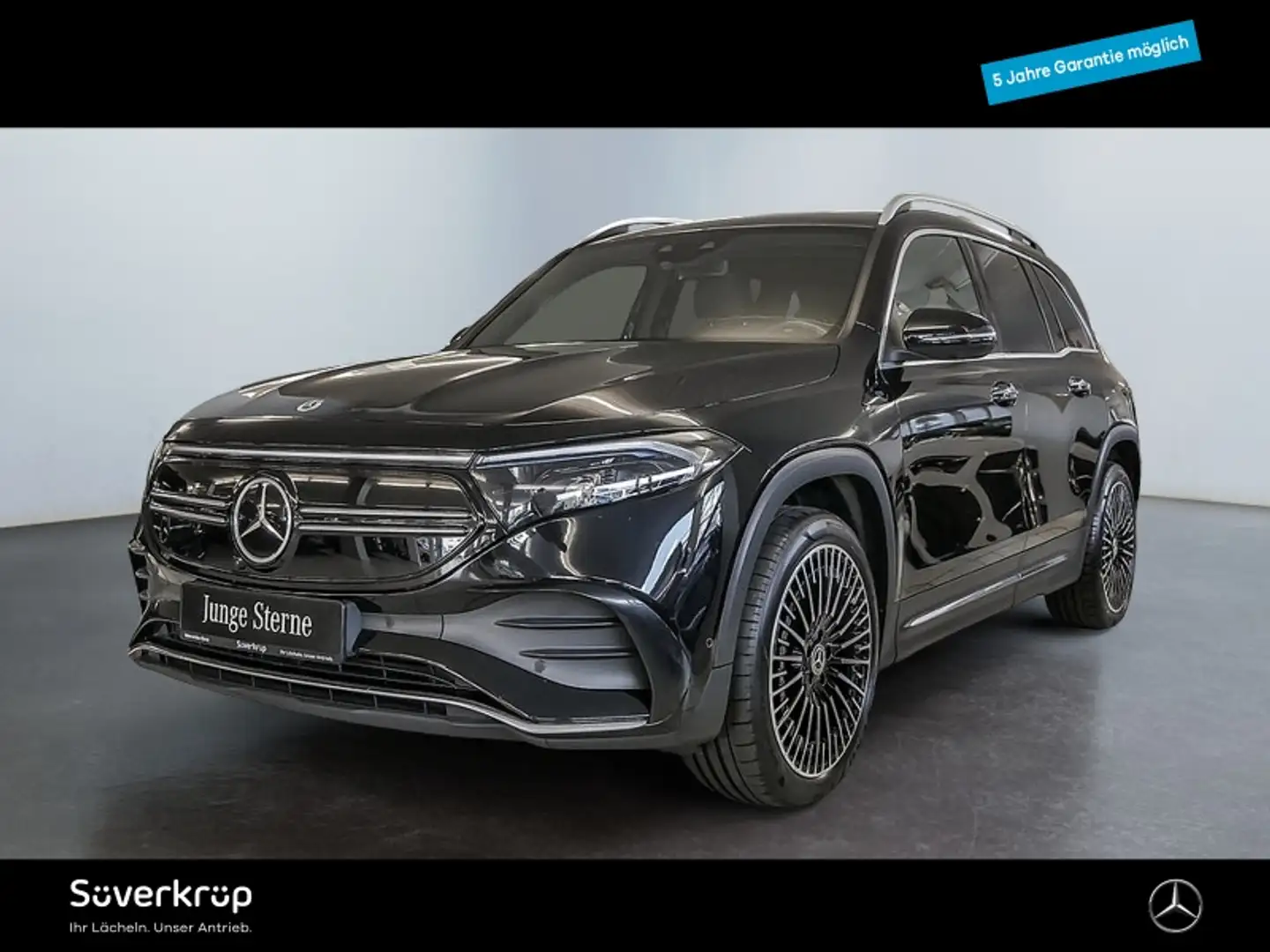 Mercedes-Benz EQB 300 4M AMG MEMO 360 DISTR KAMERA PANO SPUR Noir - 1