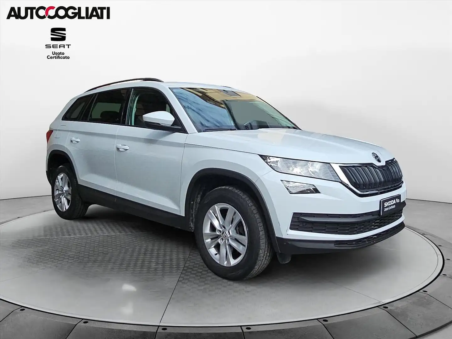 Skoda Kodiaq 2.0 TDI SCR EXECUTIVE 4X4 Blanc - 1