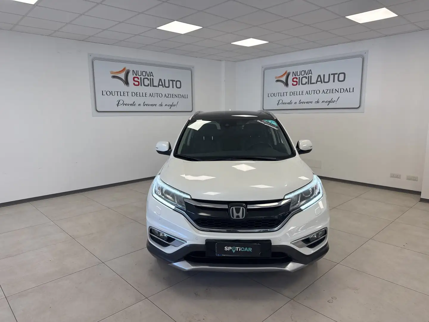 Honda CR-V CR-V 1.6 i-DTEC Executive Navi ADAS 4WD Blanc - 1