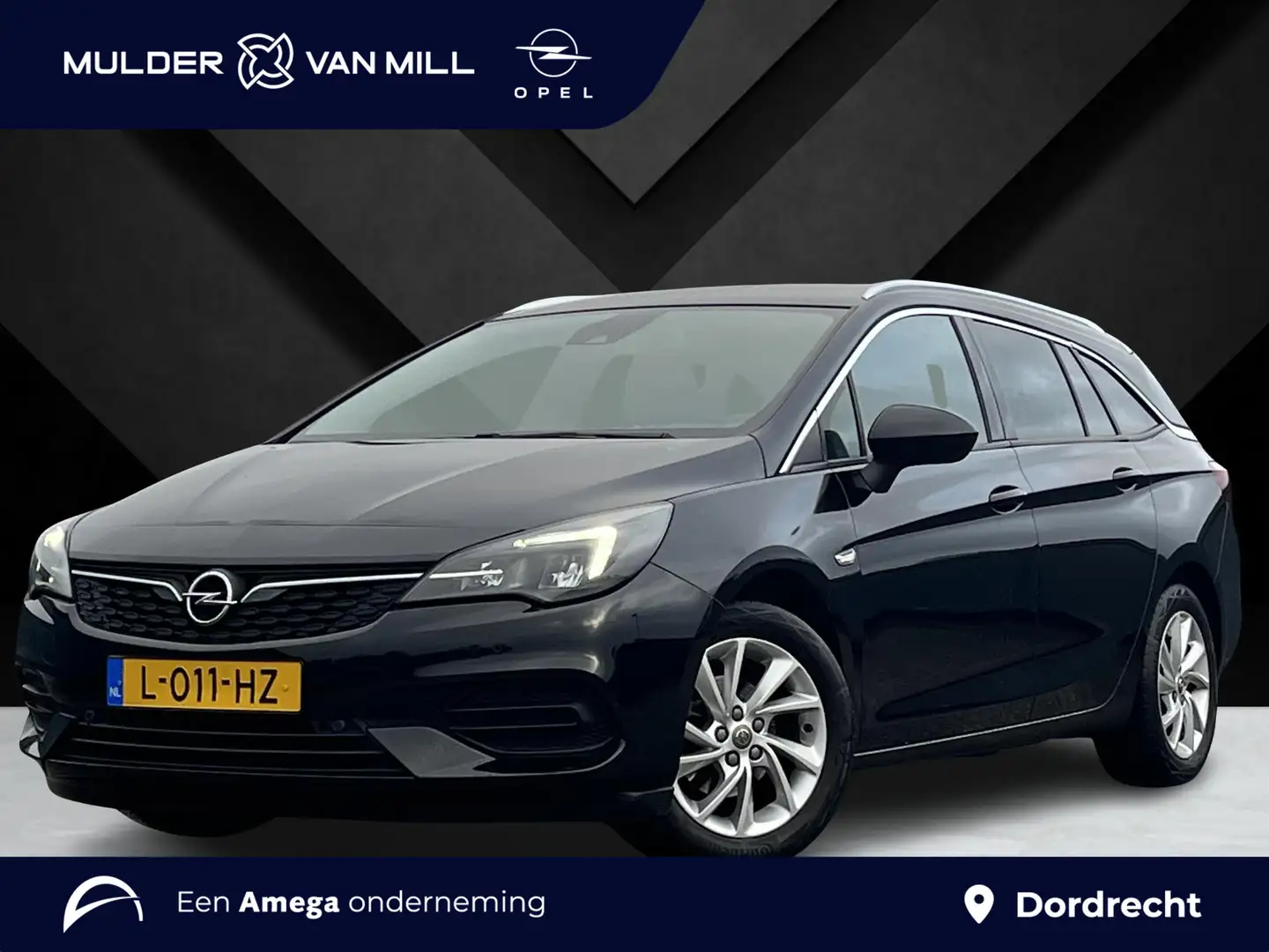 Opel Astra ST Elegance 1.2 Turbo 110pk | AGR-STOEL | NAVI PRO Noir - 1