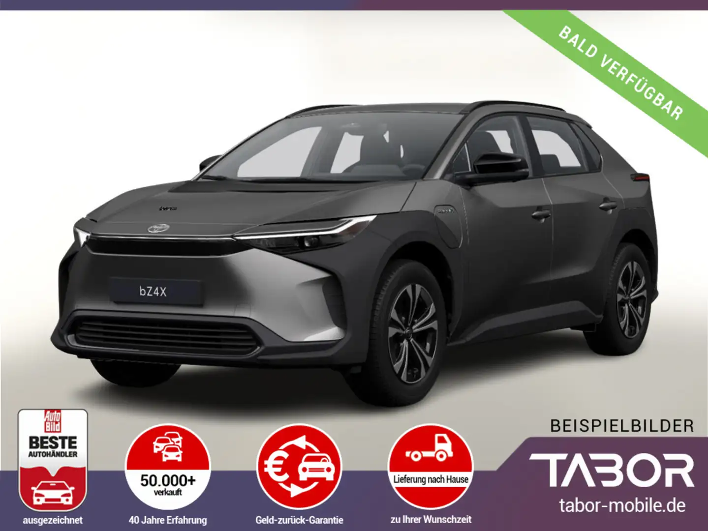 Toyota bZ4X 71kWh LED Nav Kam Keyl ACC Wärmepumpe CCS Grigio - 1