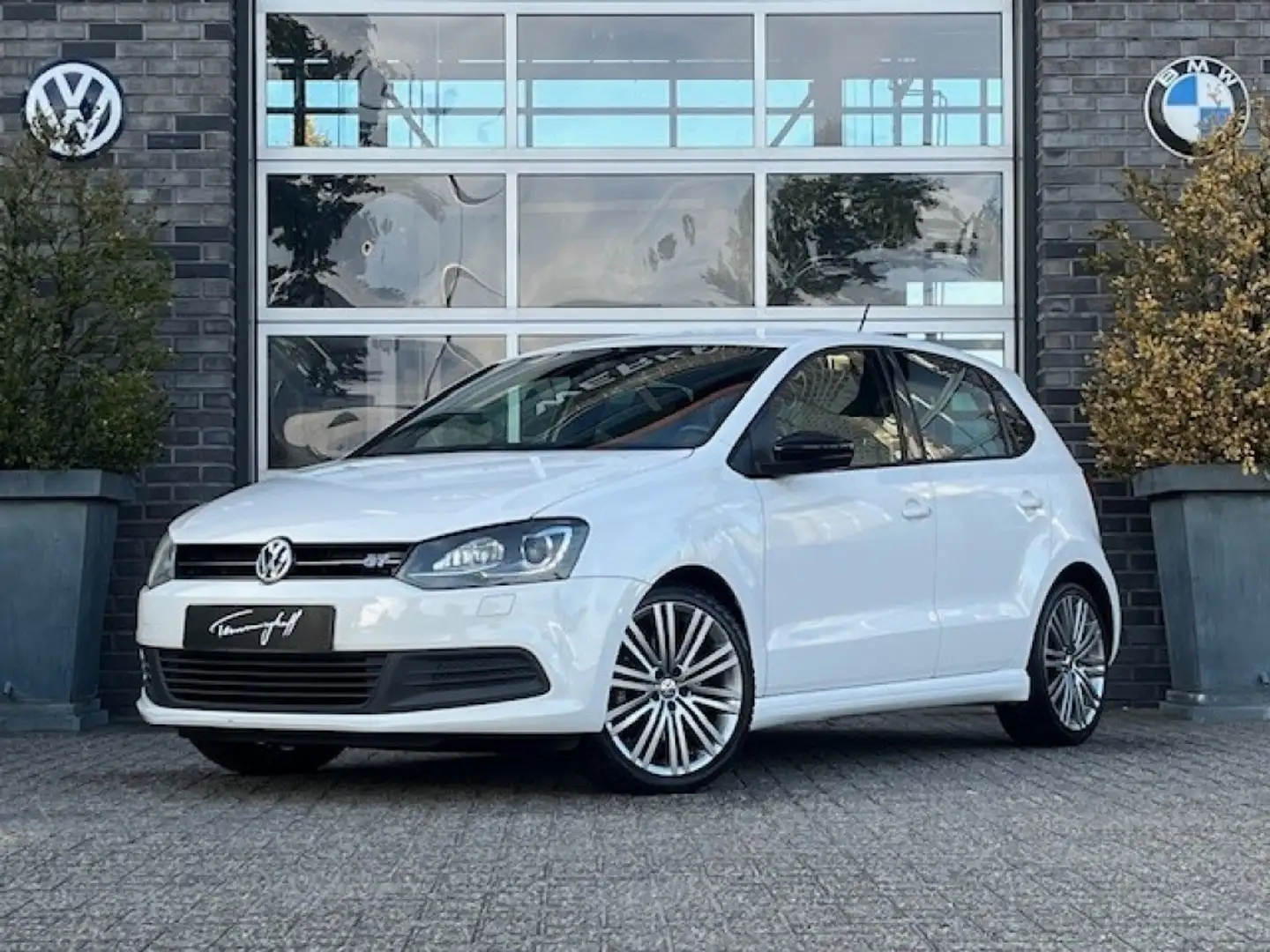 Volkswagen Polo 1.4 TSI BLUEGT CLIMA - CRUISE - STOELVERW. ORG. NL Weiß - 1