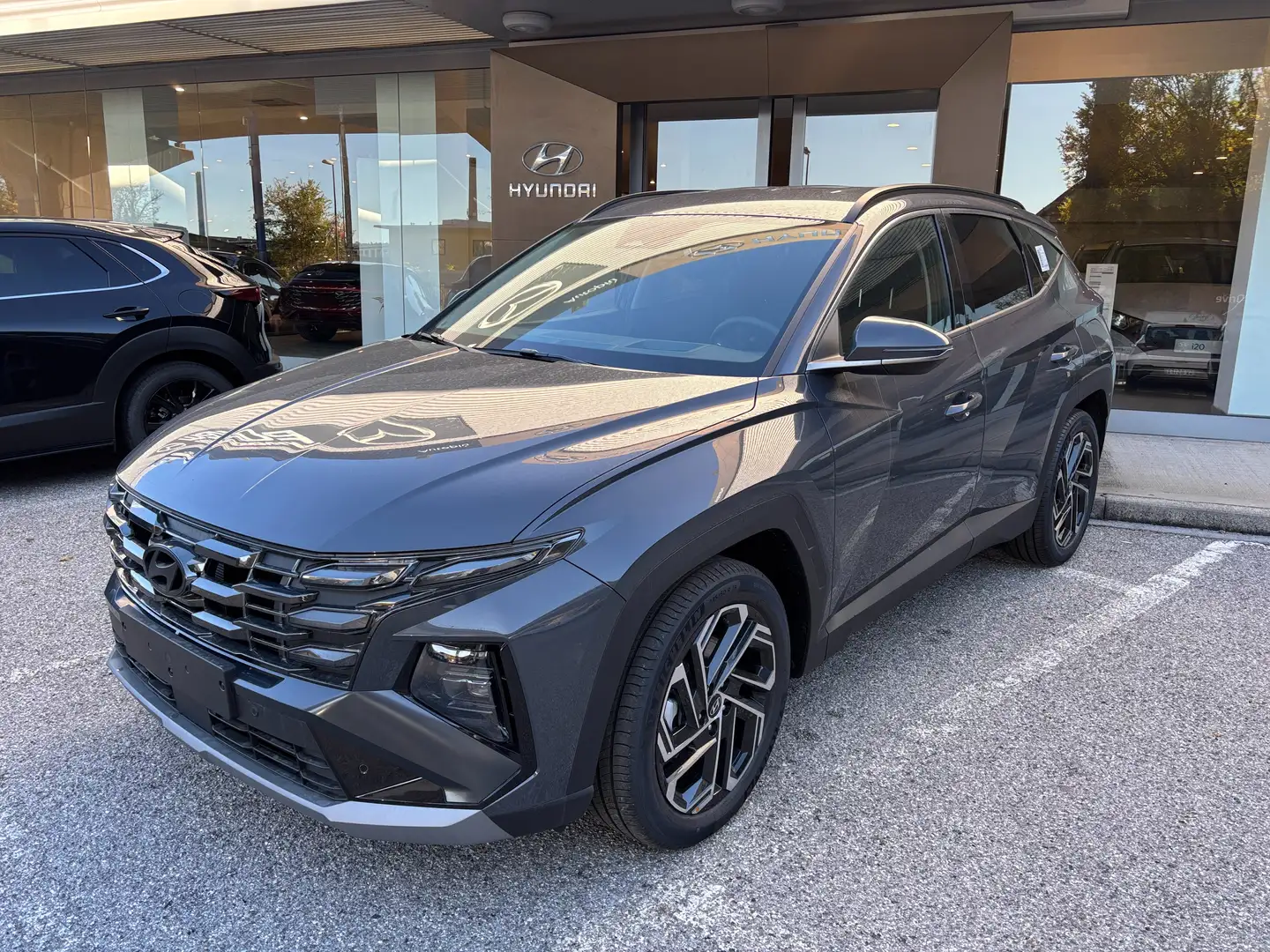 Hyundai TUCSON 1.6 Hev 215 cv Exellence KM ZERO Gris - 1