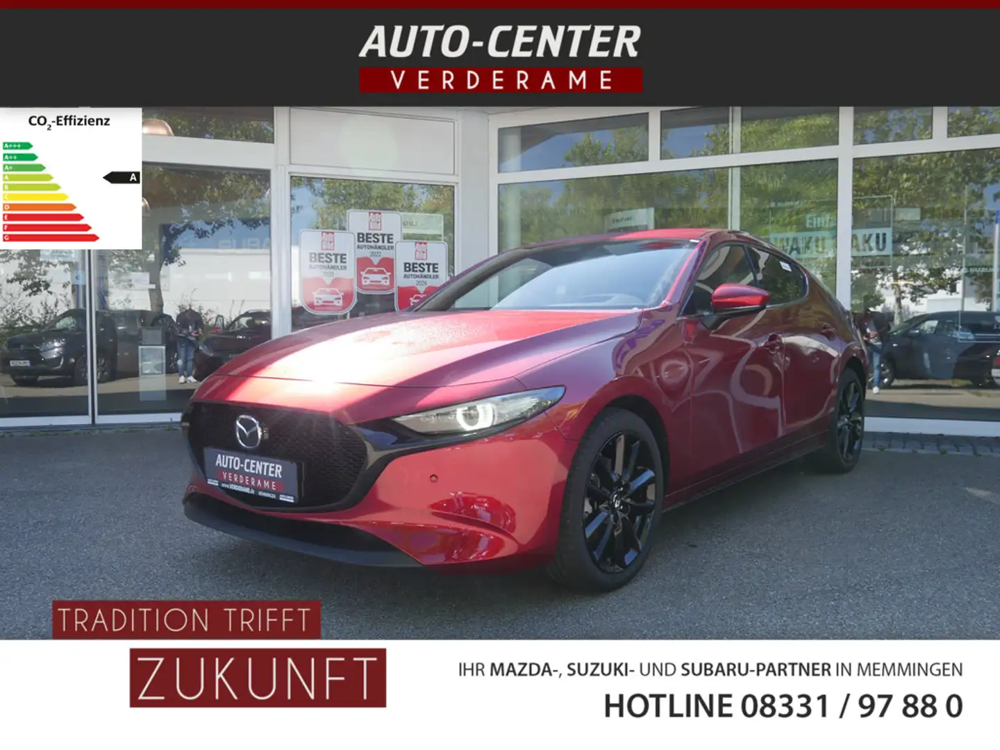 Mazda 3 e-SKYACTIV-X 2.0 Exclusive-Line LED 360° Rot - 1