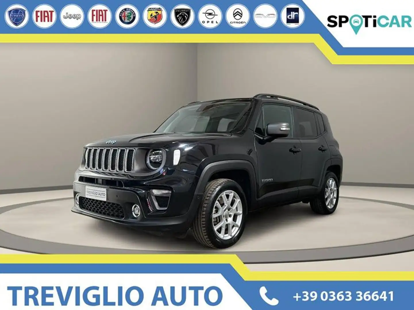 Jeep Renegade 1.3 T4 190CV PHEV 4xe AT6 Limited Noir - 1
