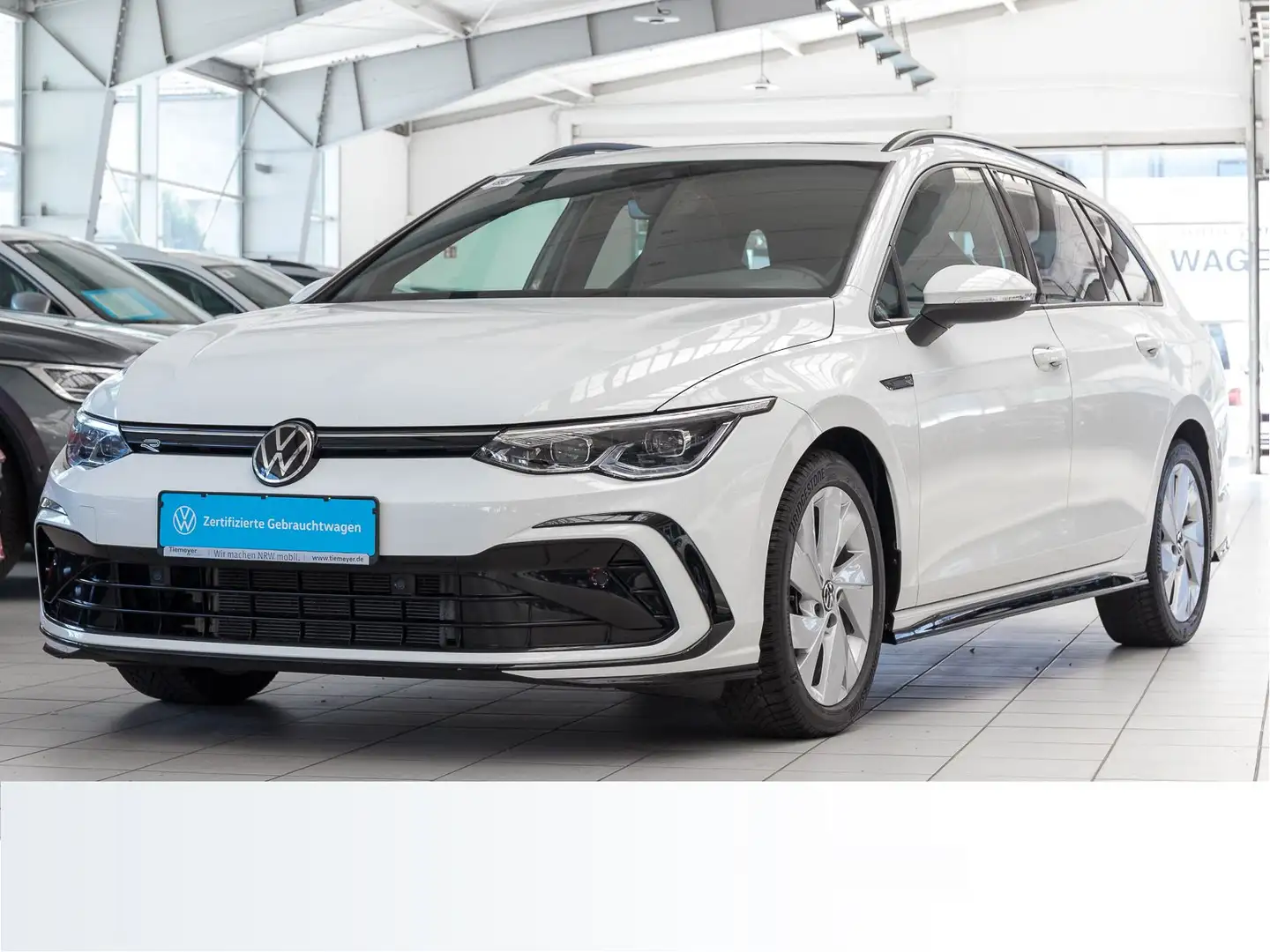 Volkswagen Golf Variant 1.5 eTSI DSG R-LINE PANO LM18 IQ.LI Blanc - 2