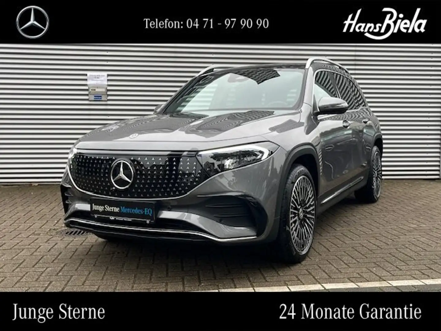 Mercedes-Benz EQB 350 EQB 350 4M AMG Prem/20"/Pano/Bur/Dis/AHK/360/Mem Grau - 1