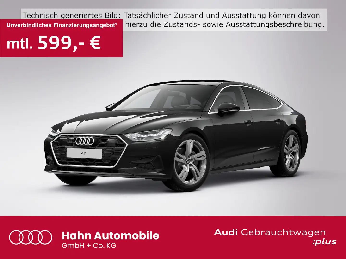 Audi A7 TDI quattro S-trc HUD Matrix Pano Schwarz - 1