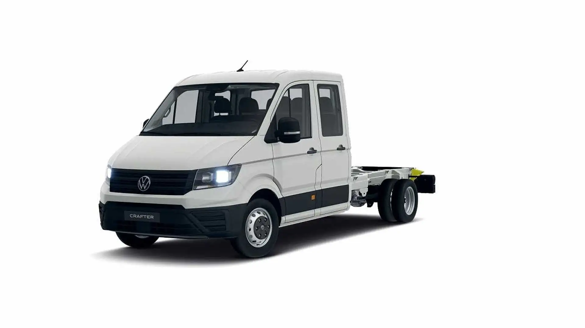 Volkswagen Crafter 2ªs. 35 2.0 TDI 163CV RWD Telaio L4 DC IVA ESCLUSA Bianco - 1