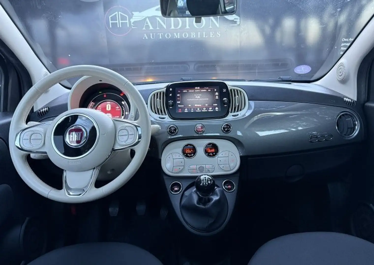 Fiat 500 1.0 70CH BSG S&S CLUB Gris - 2