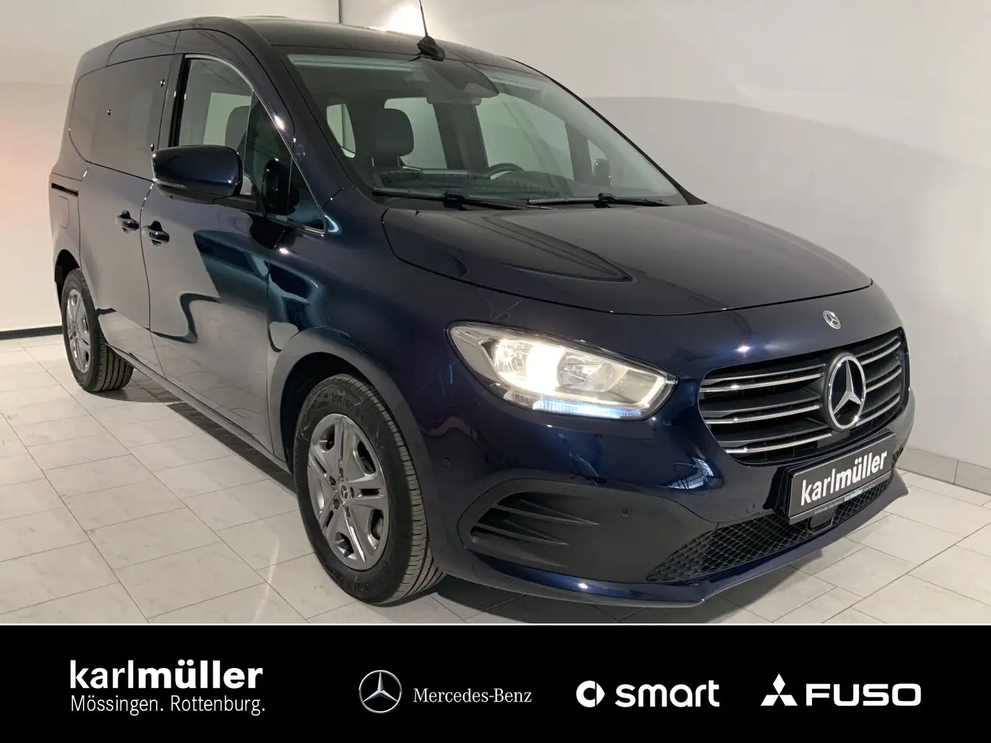 Mercedes-Benz T 180 d STYLE +Klima+Park-Assist+Ambiente+Apple BC Azul - 1