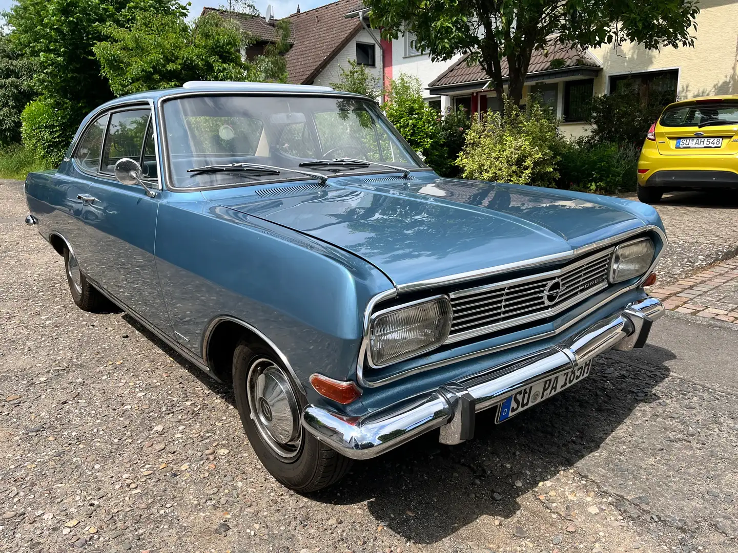 Opel Rekord B coupe L Bleu - 2