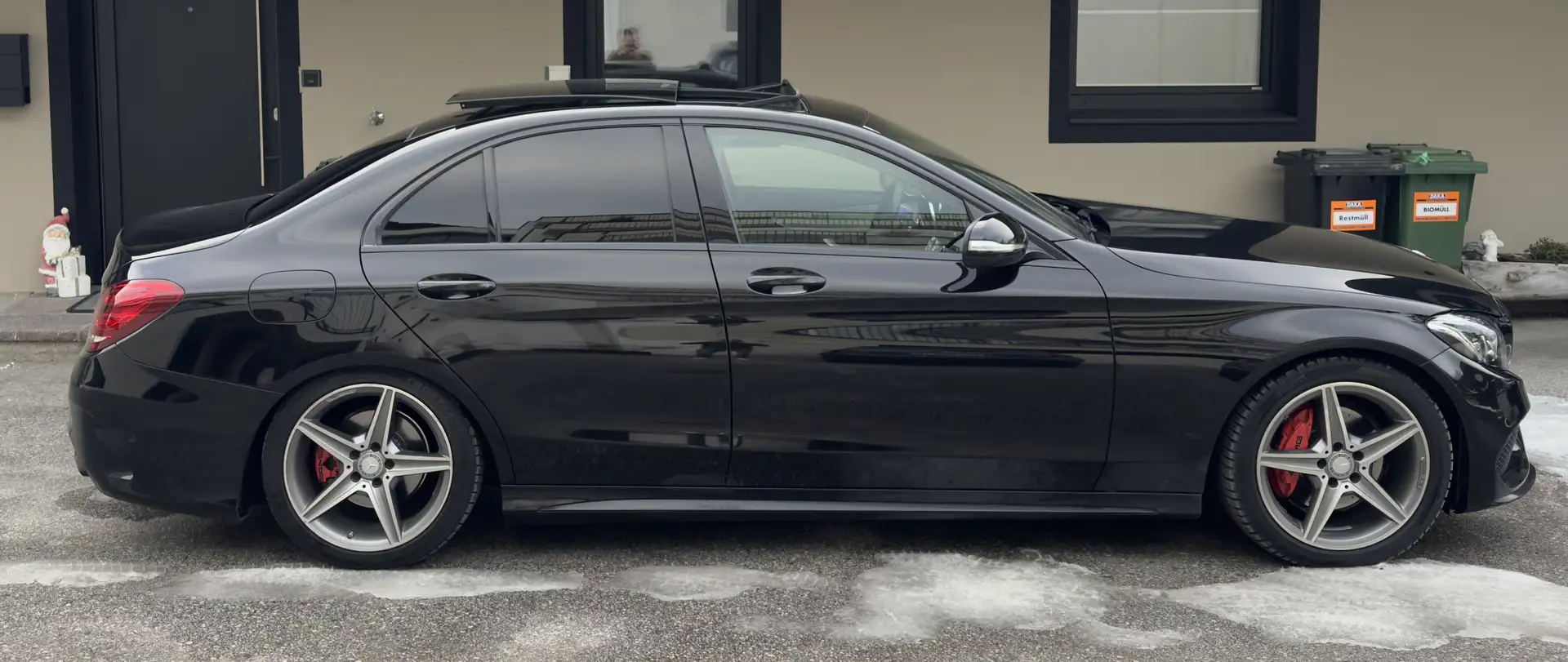 Mercedes-Benz C 220 AMG Line innen & ausen . - 1