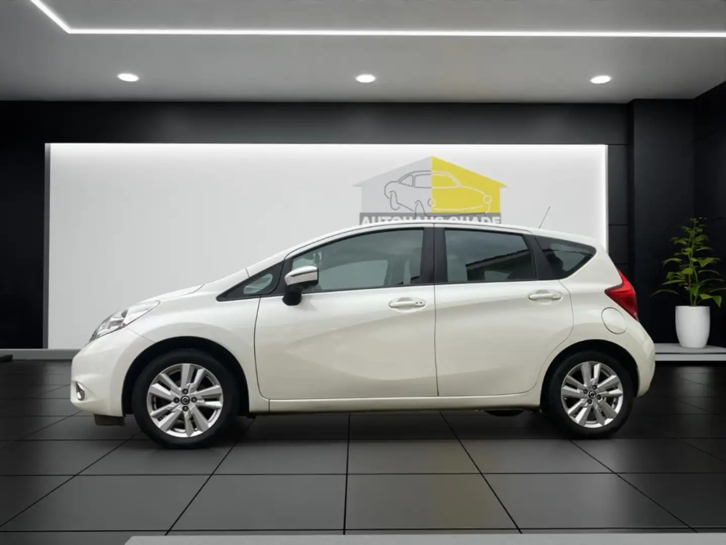 Nissan Note Acenta 1.2 Klimaautom Temp Regensensor GA Speedlim Weiß - 2